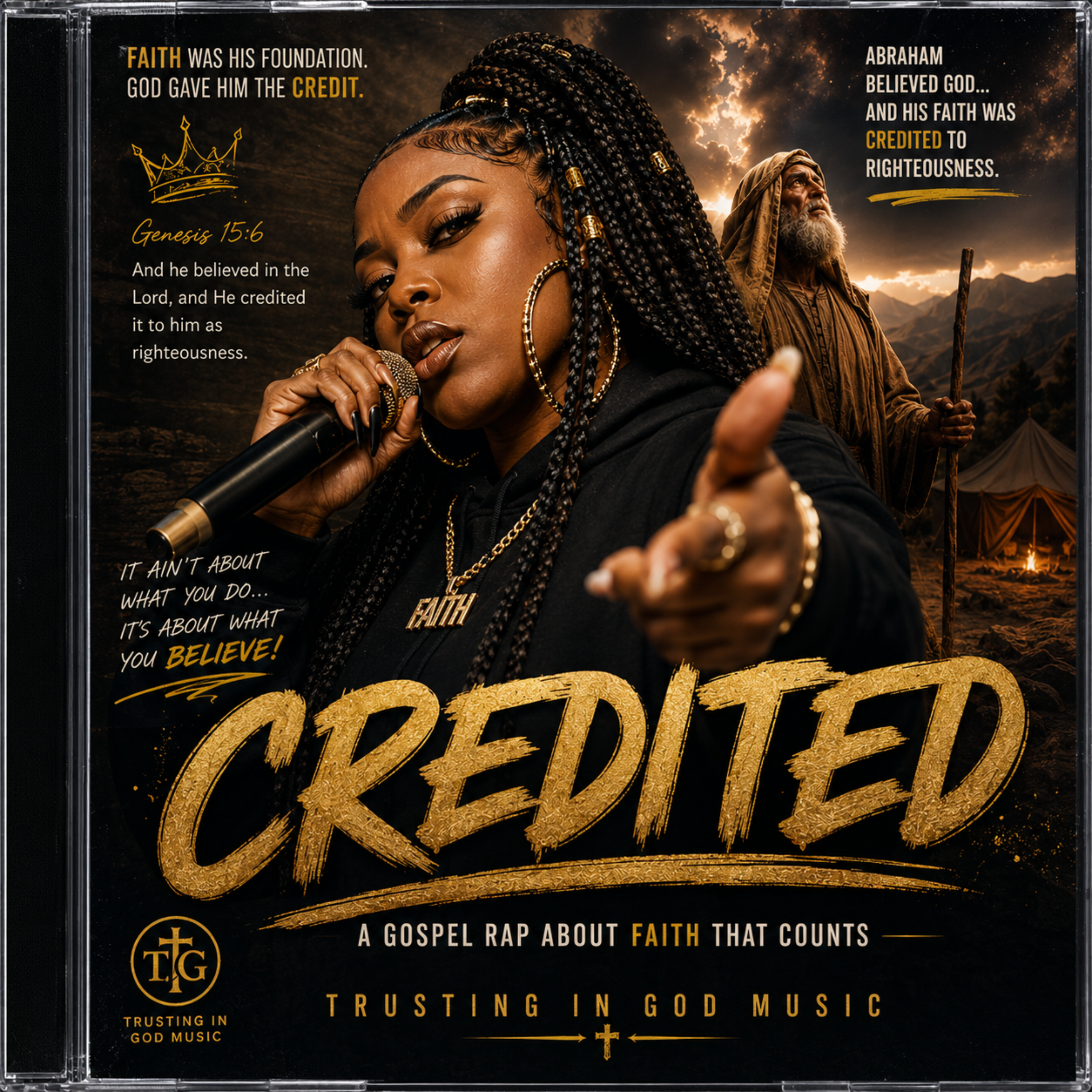 CREDITED by Trusting in God Music cover art