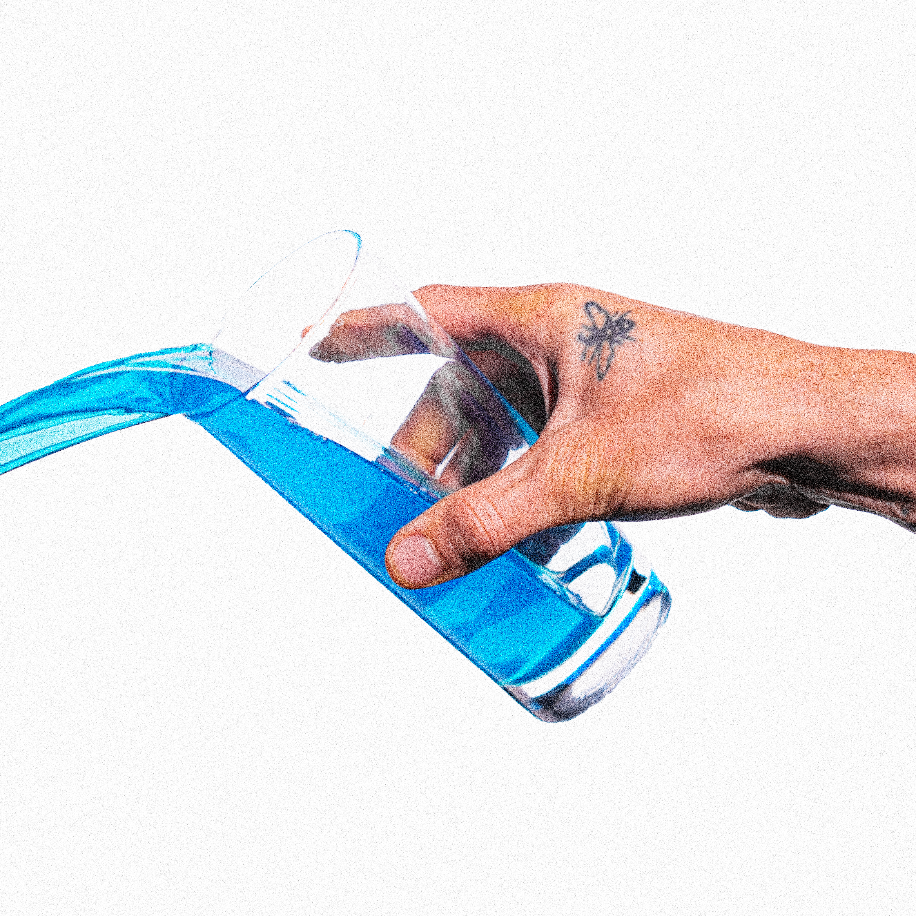blue powerade artwork