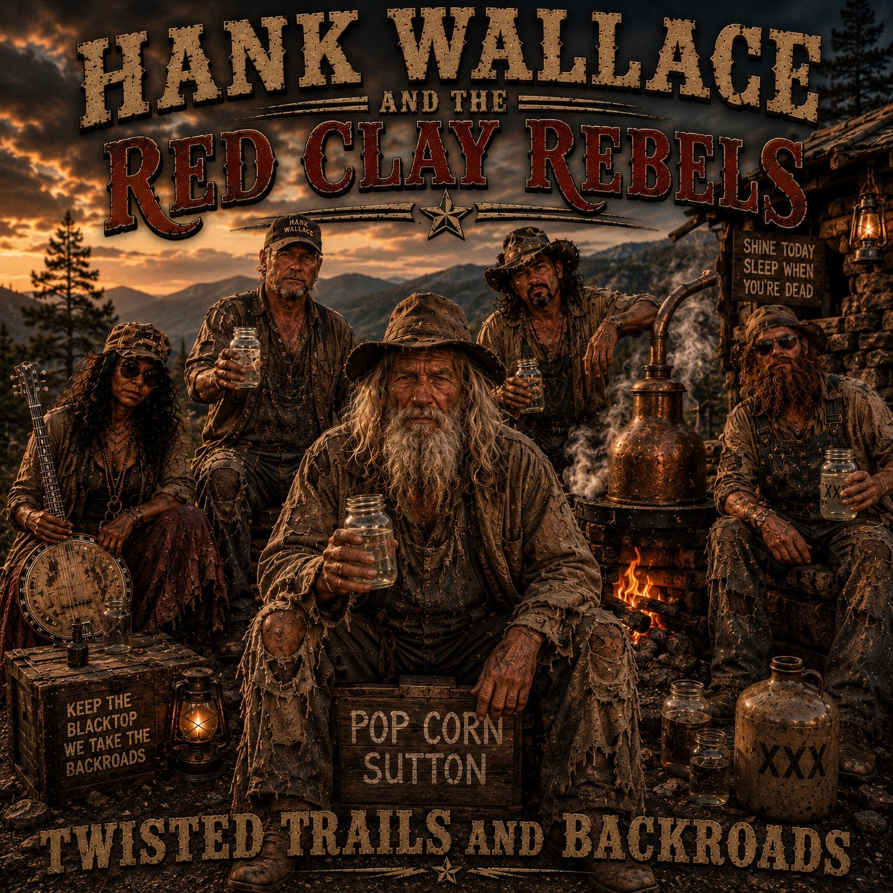 Twisted Trails And Backroads by Hank Wallace cover art