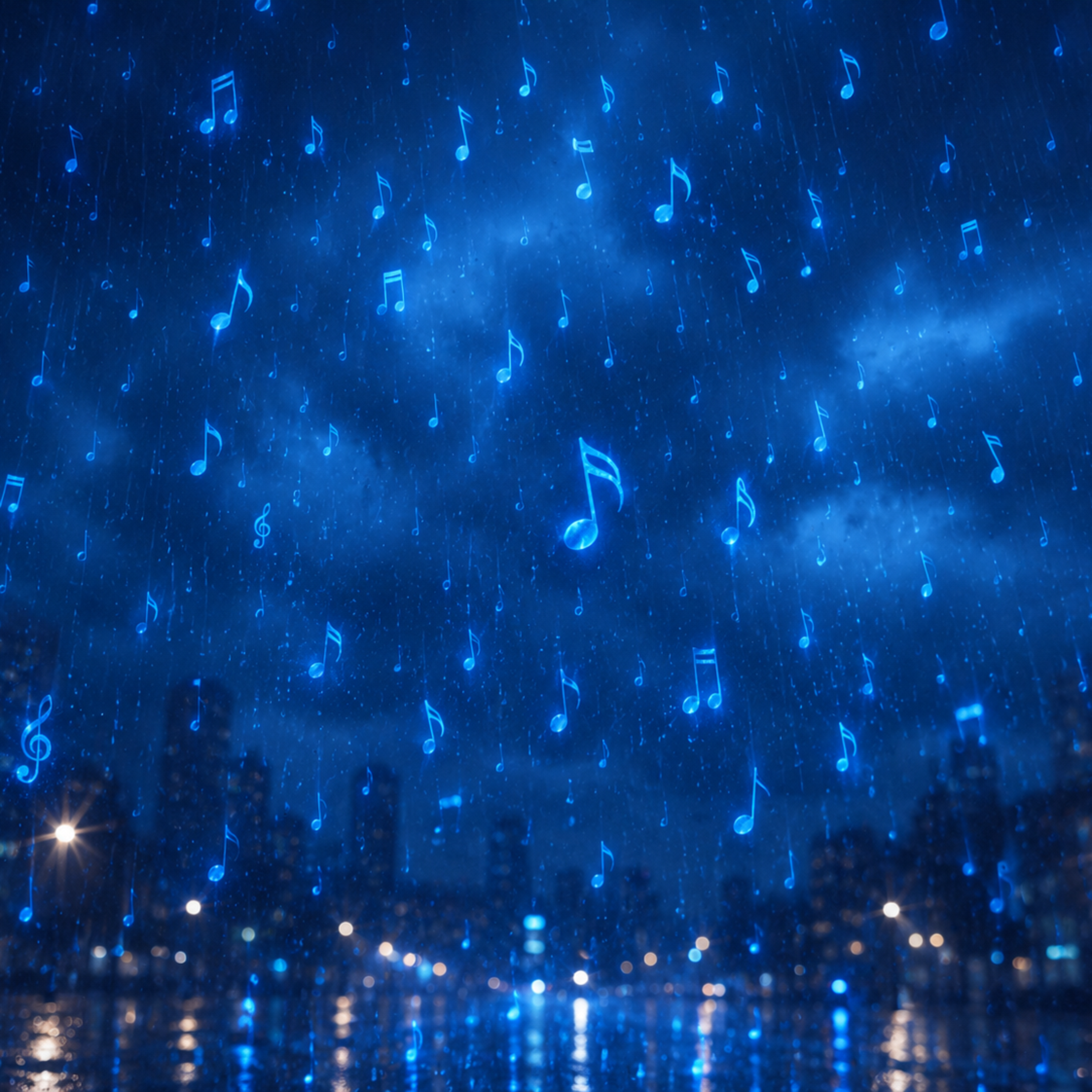 Blue notes Rain by TRUTH cover art