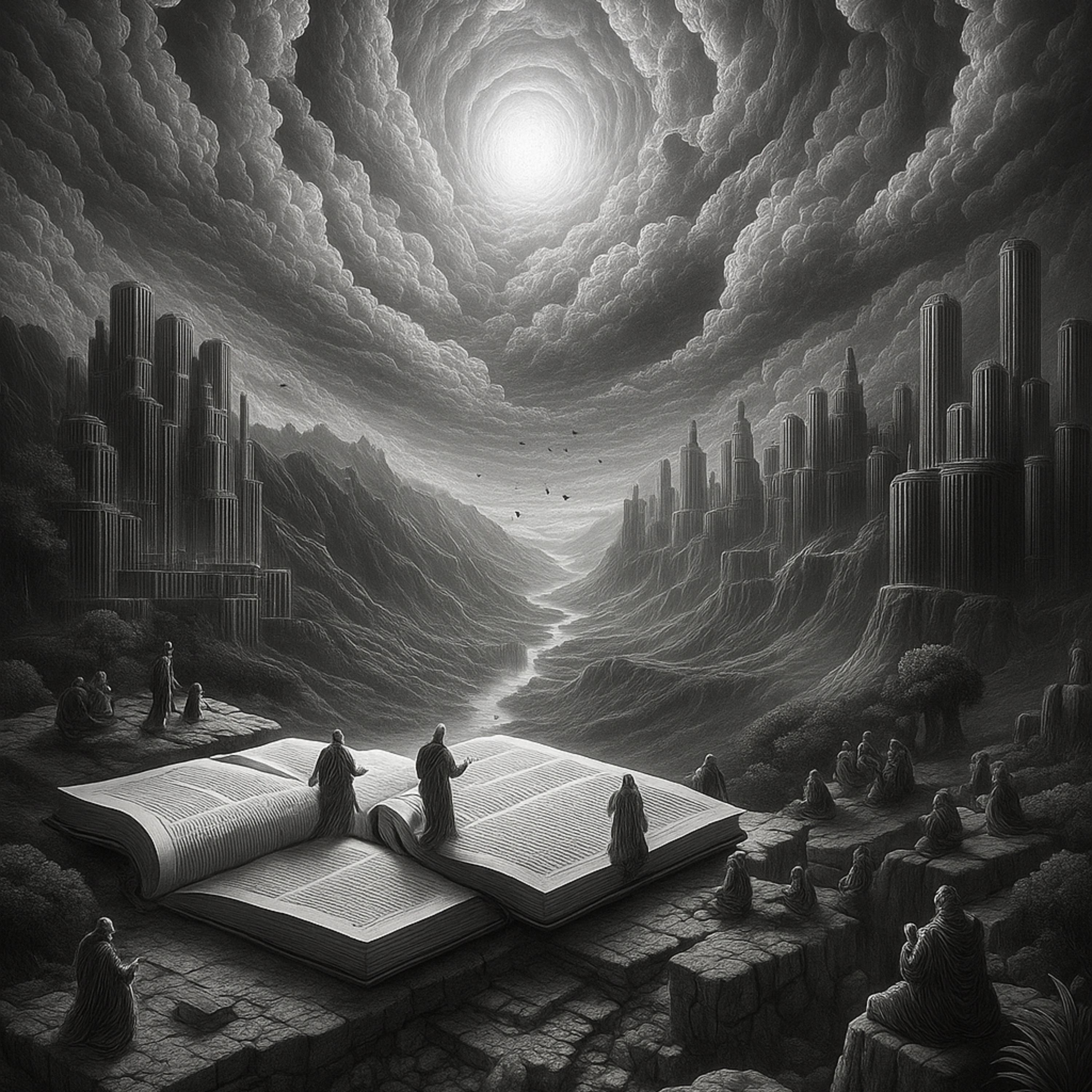 Monochrome Heaven artwork