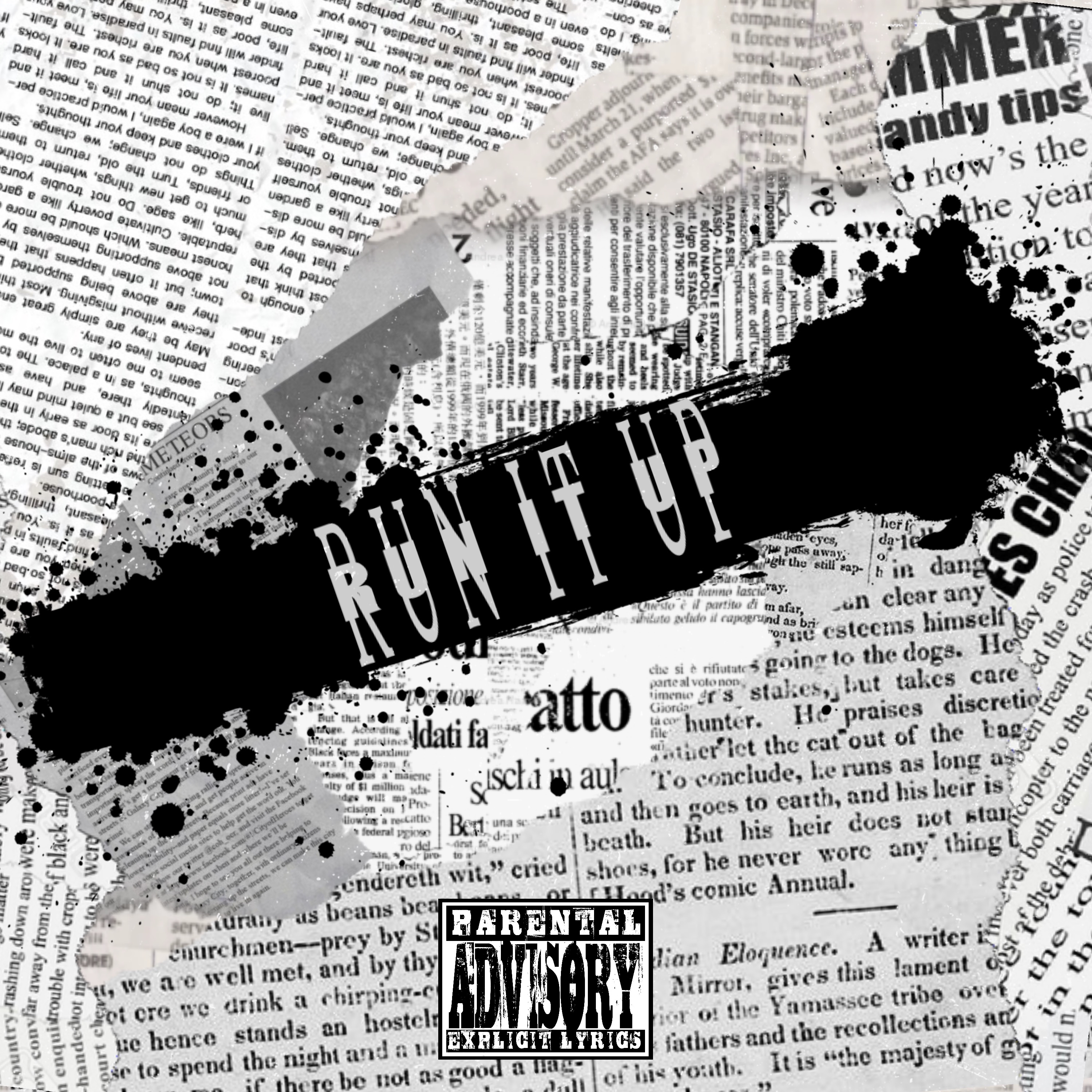 Run It Up by EazyOn Em cover art