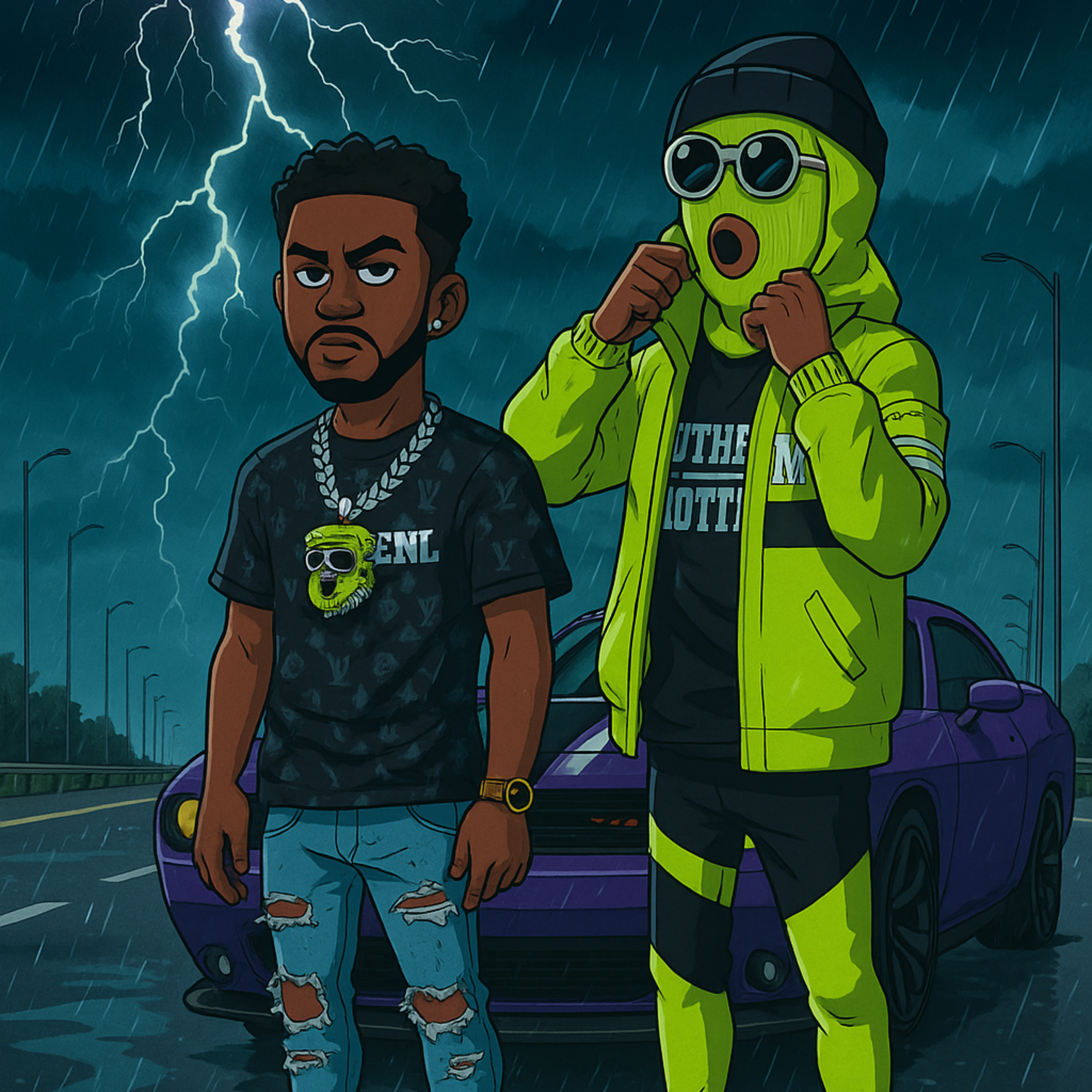 Stormy artwork