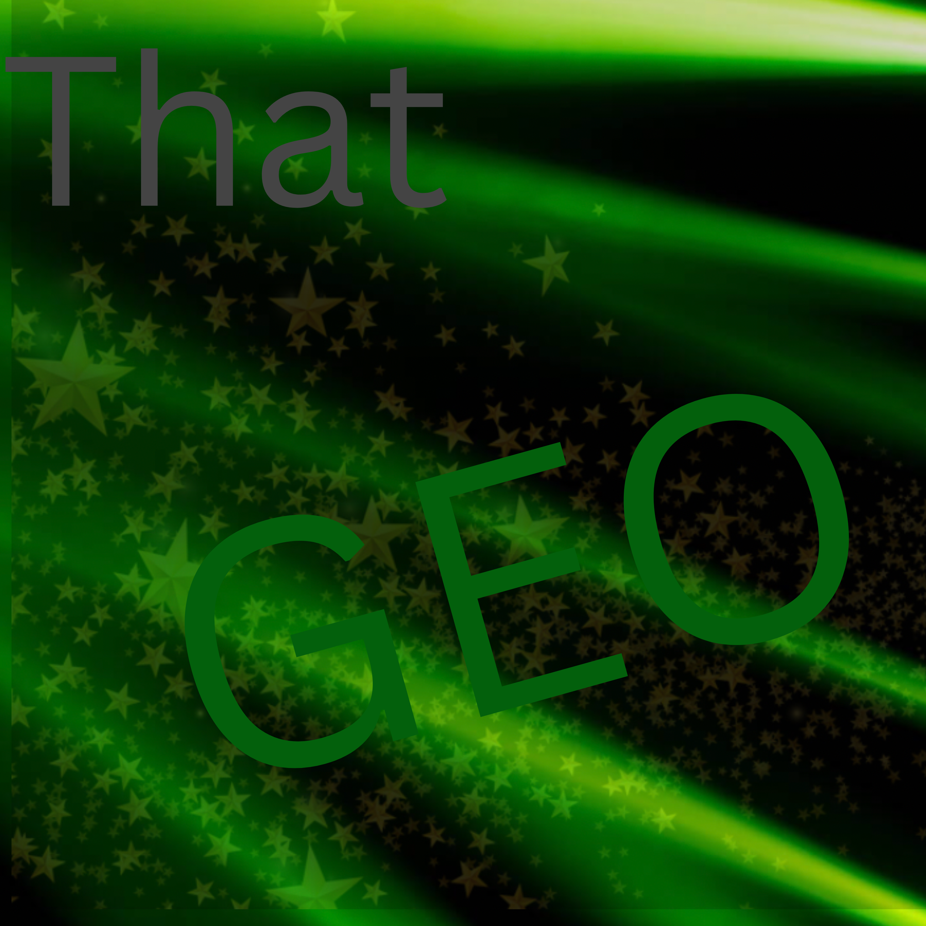 That GEO artwork