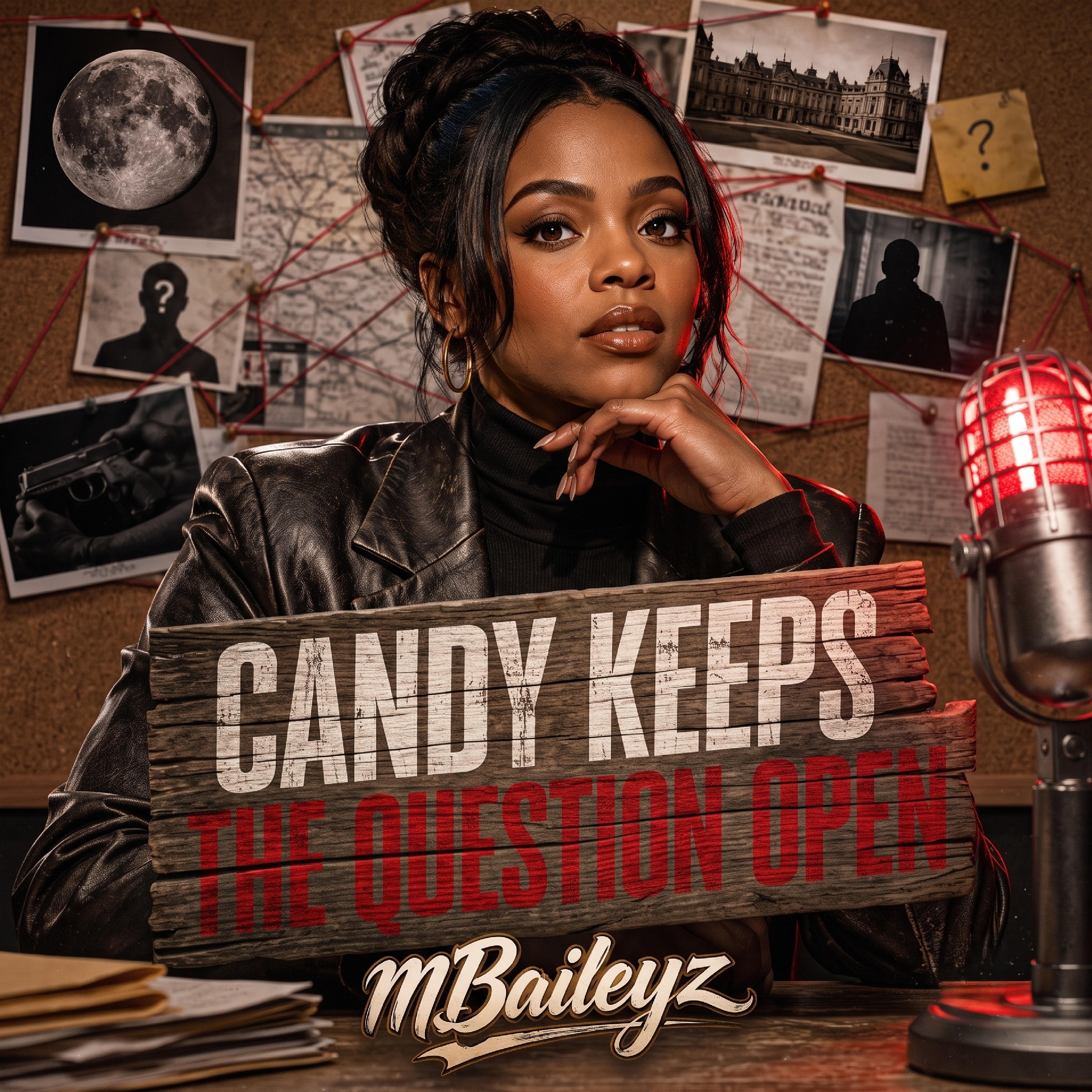 CANDY KEEPS THE QUESTION OPEN by mBaileyz cover art