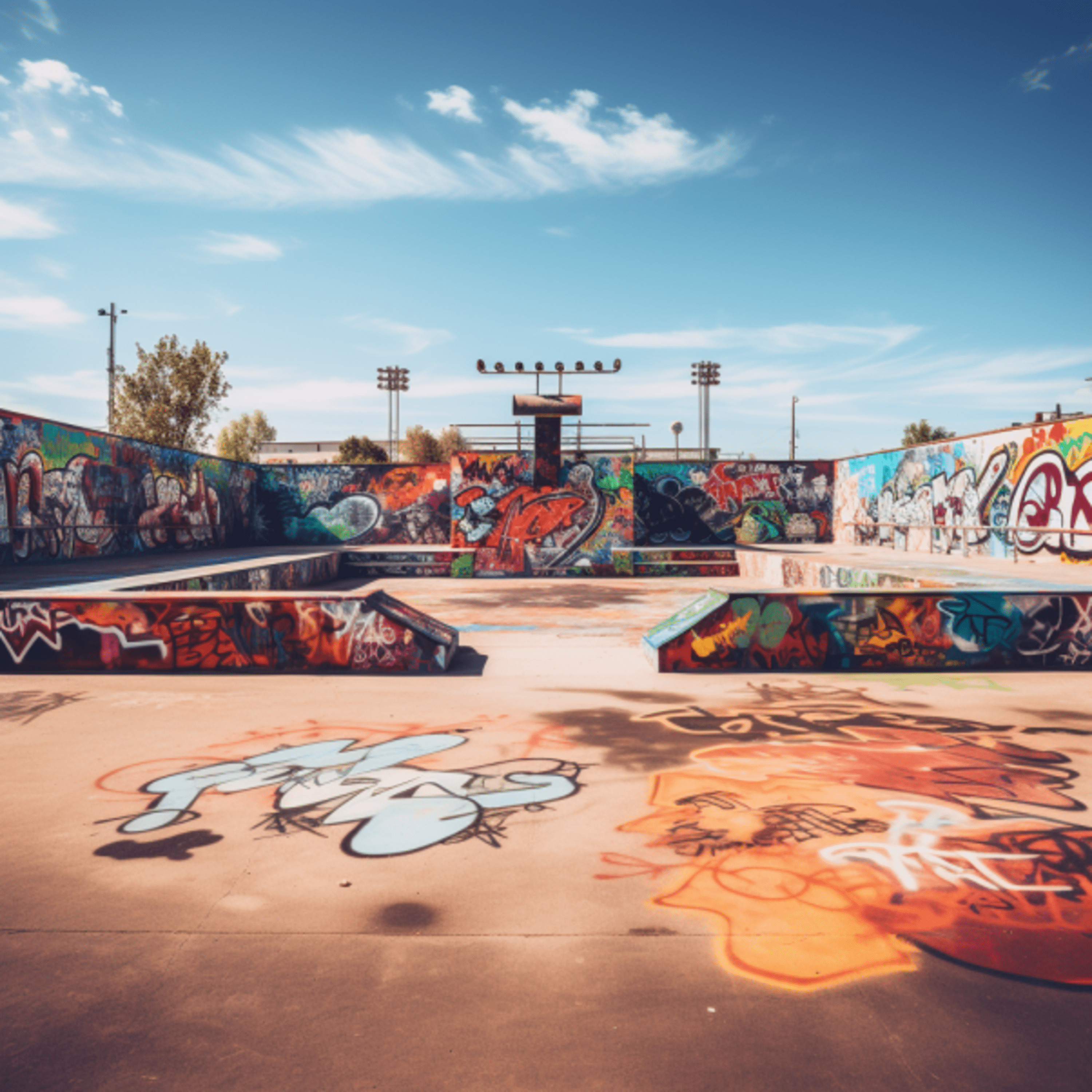 Skatepark artwork