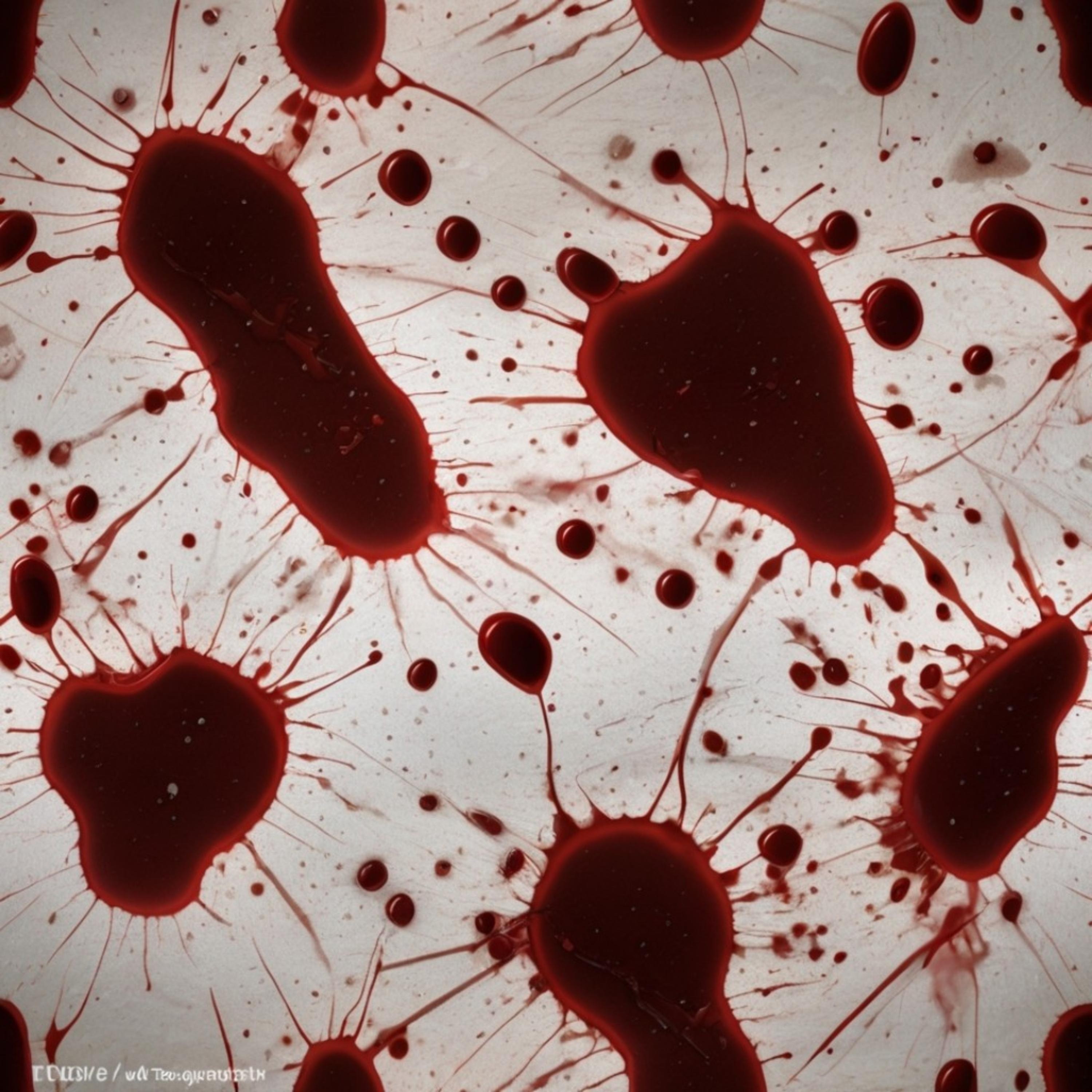 Blood artwork