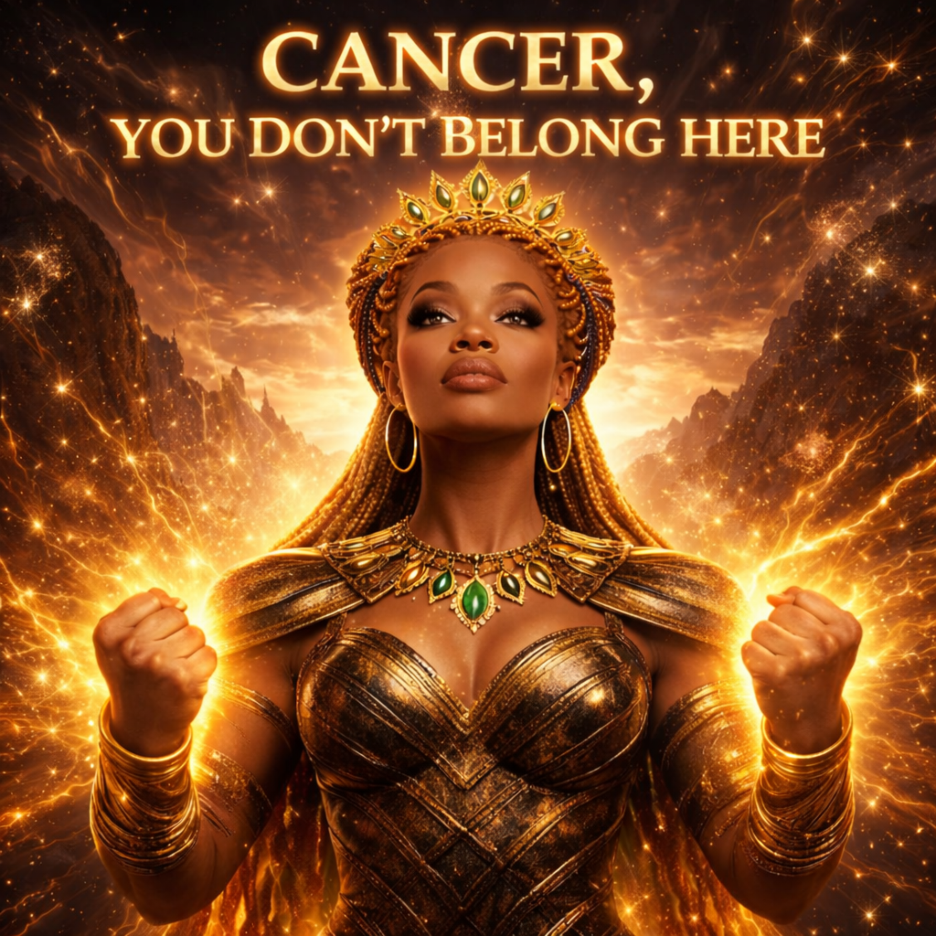 Cancer You Don't Belong Here artwork