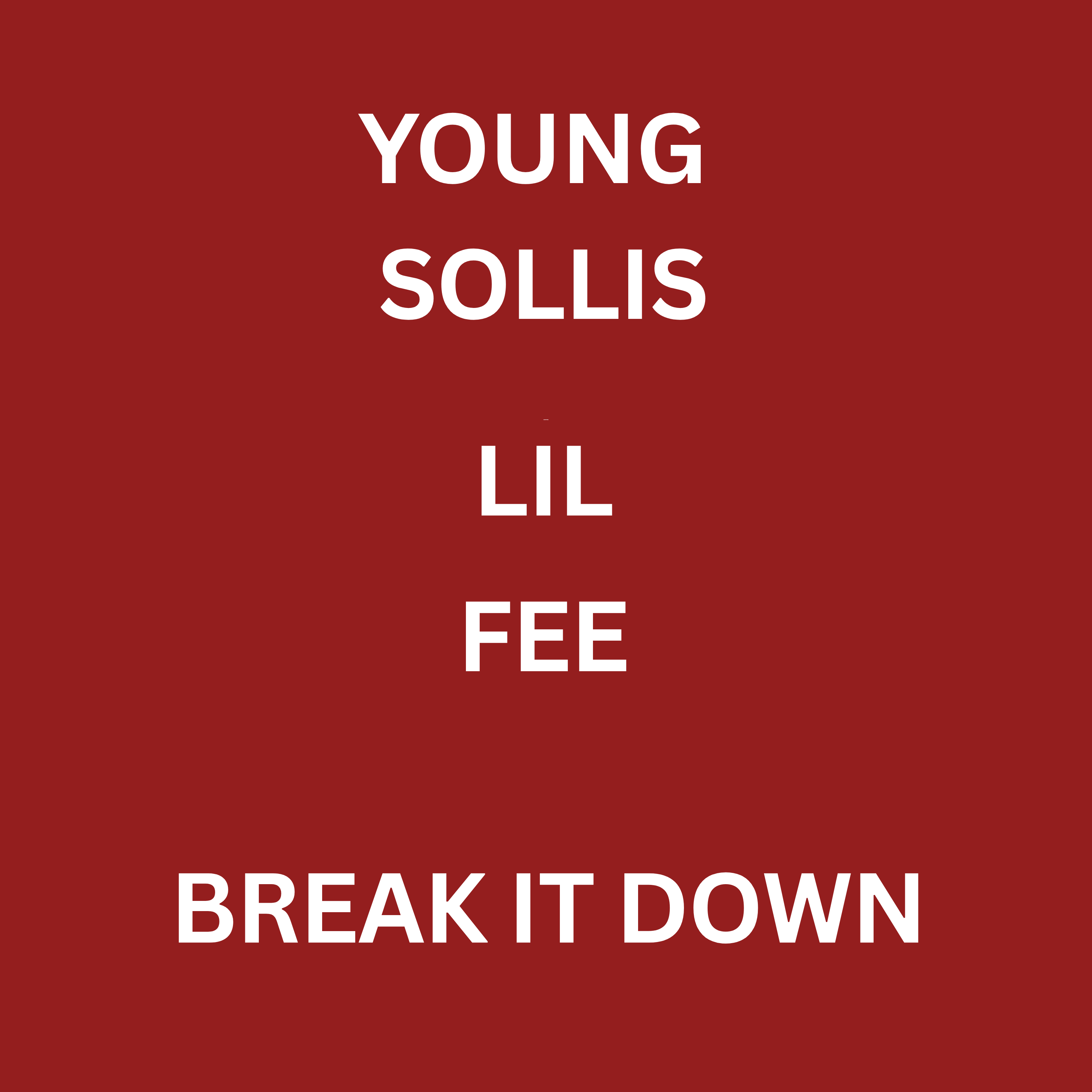 Break It Down artwork