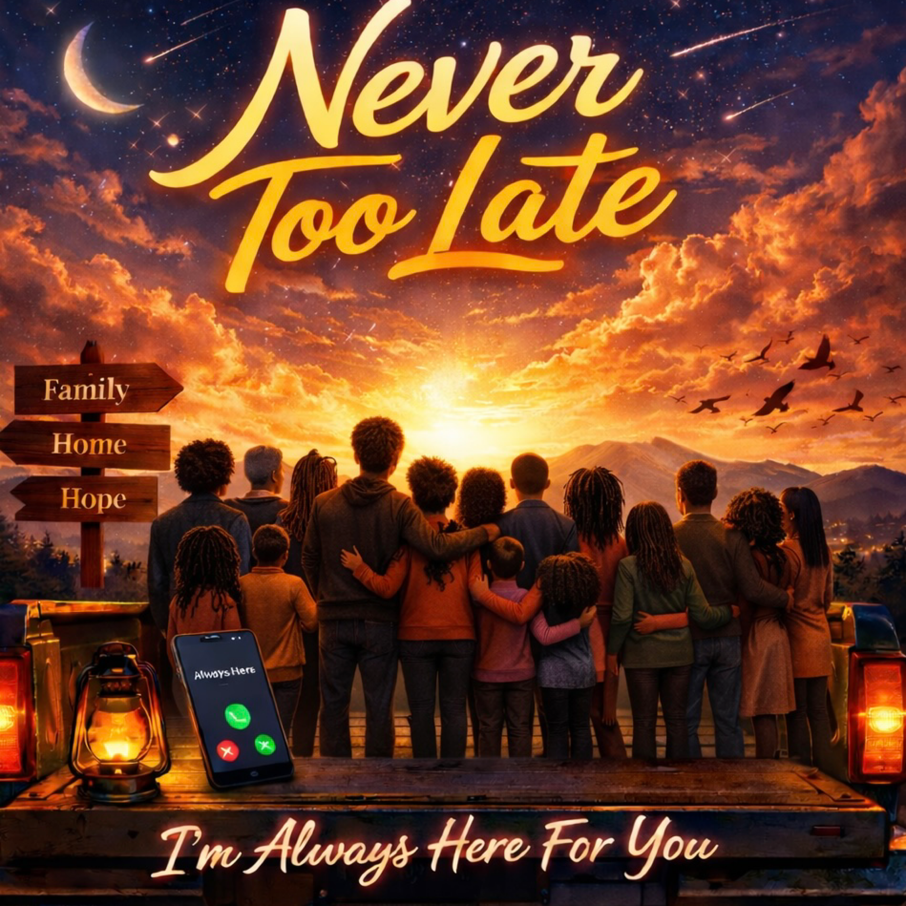 Never Too Late artwork