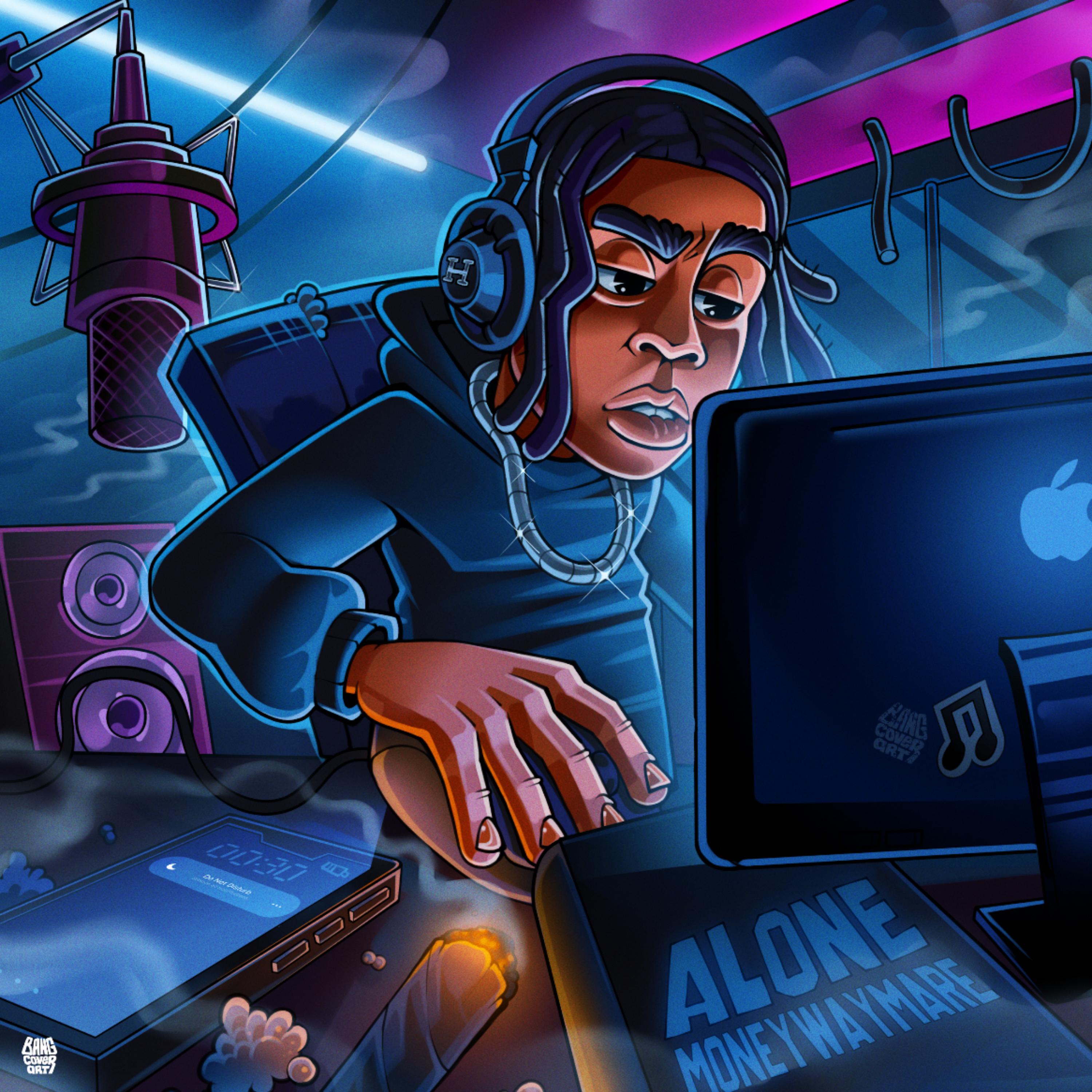 Alone artwork