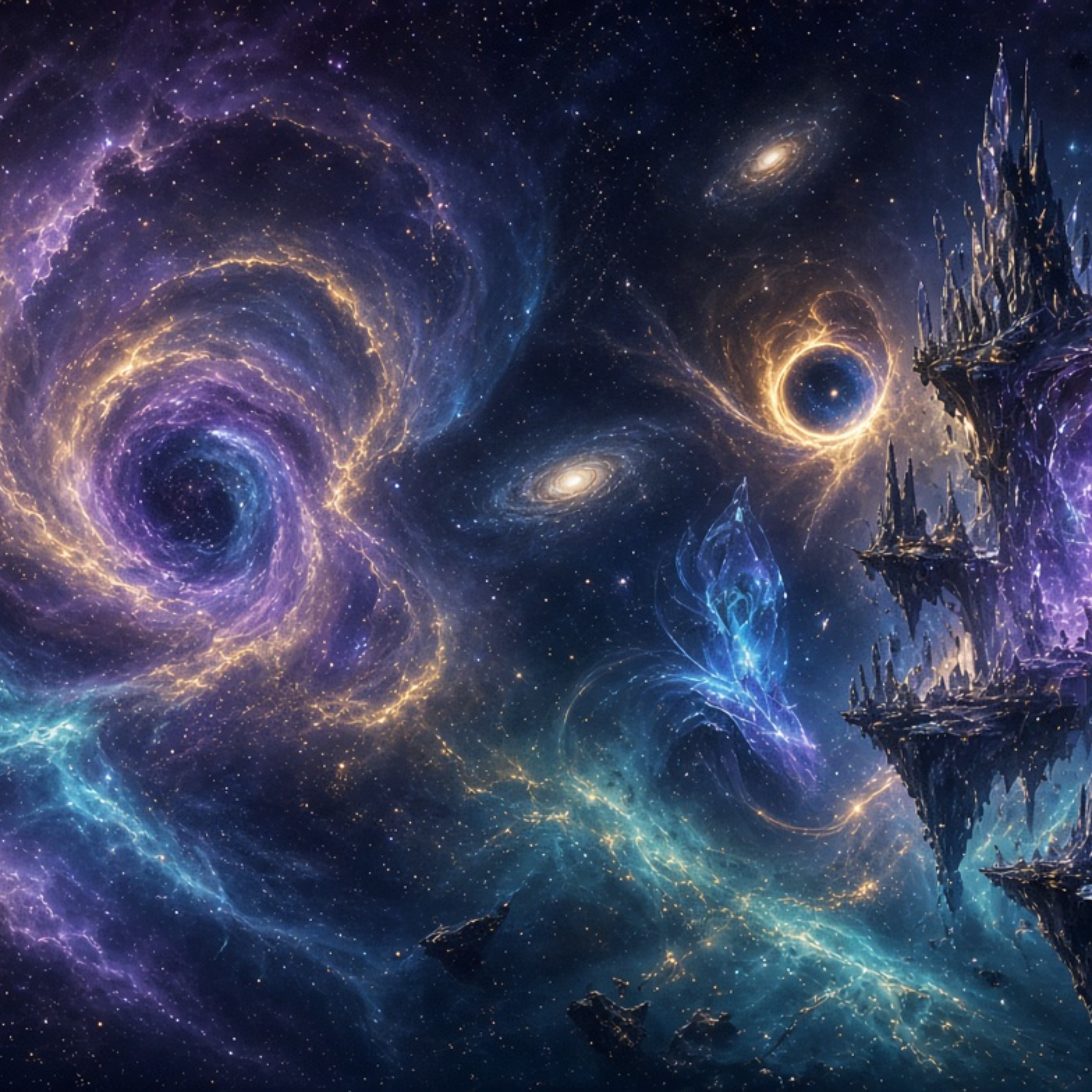 Tales of the transmuting deep space interstellar enigmas by CosmicBeyond cover art