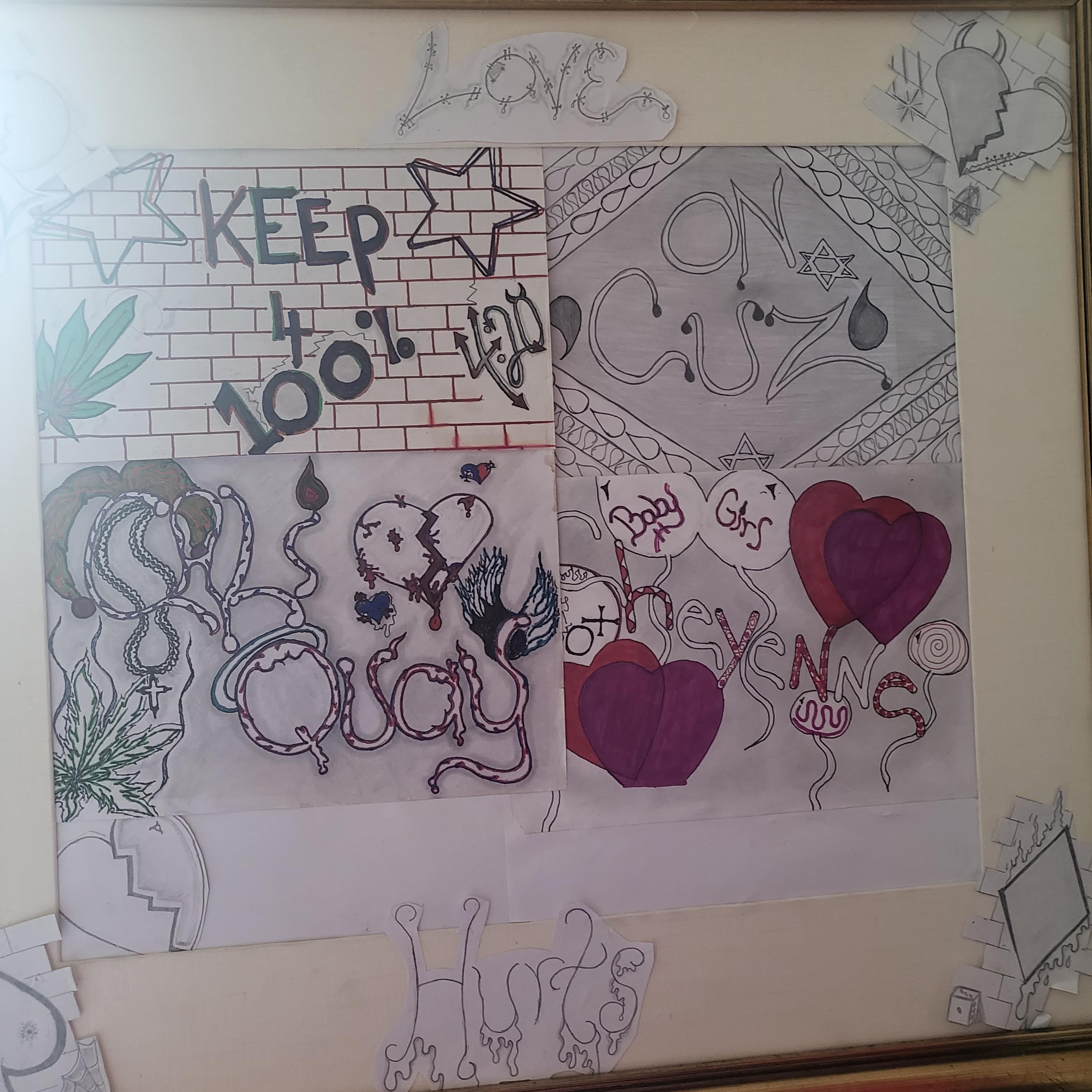 It's like that artwork