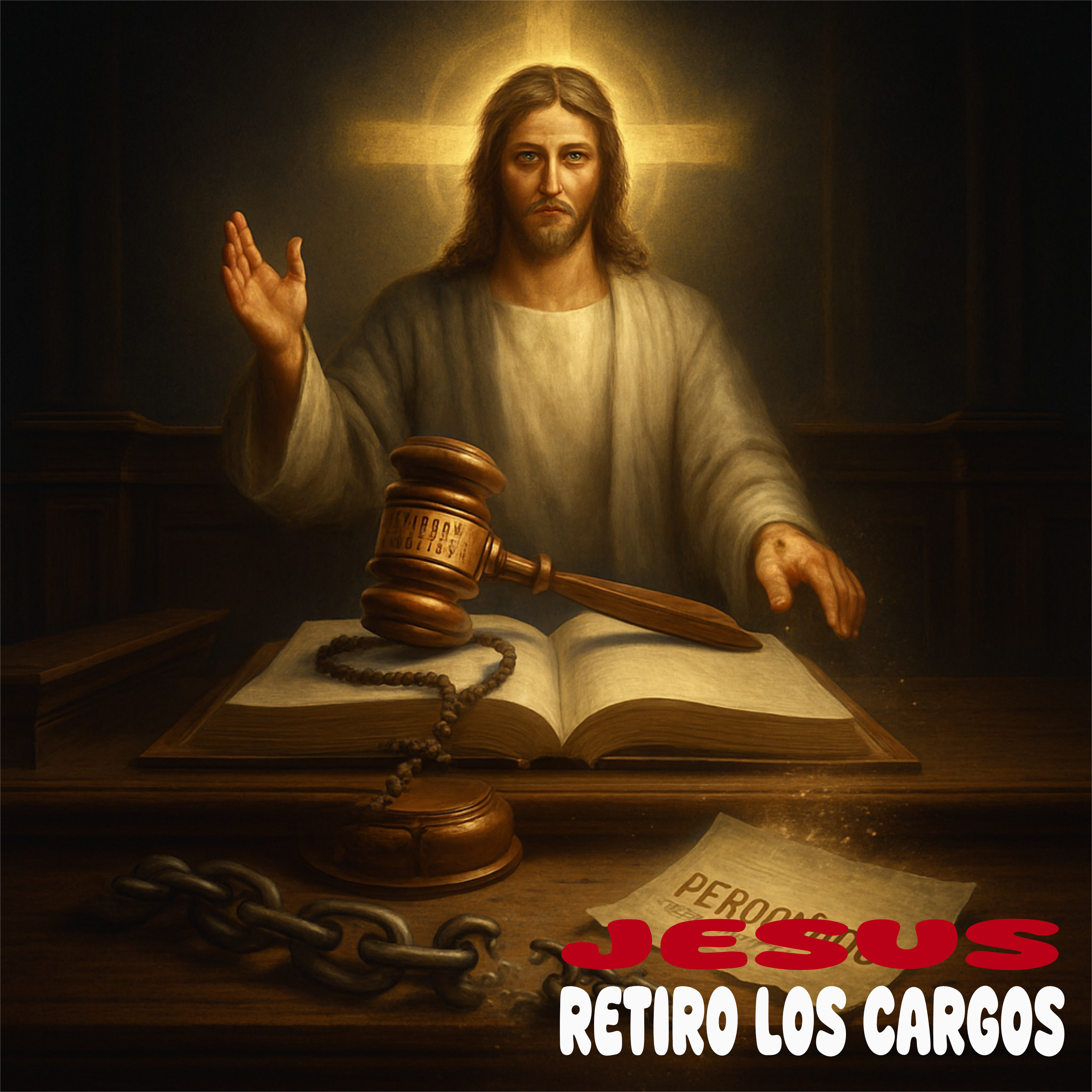 Jesus Roto Los Cargos artwork