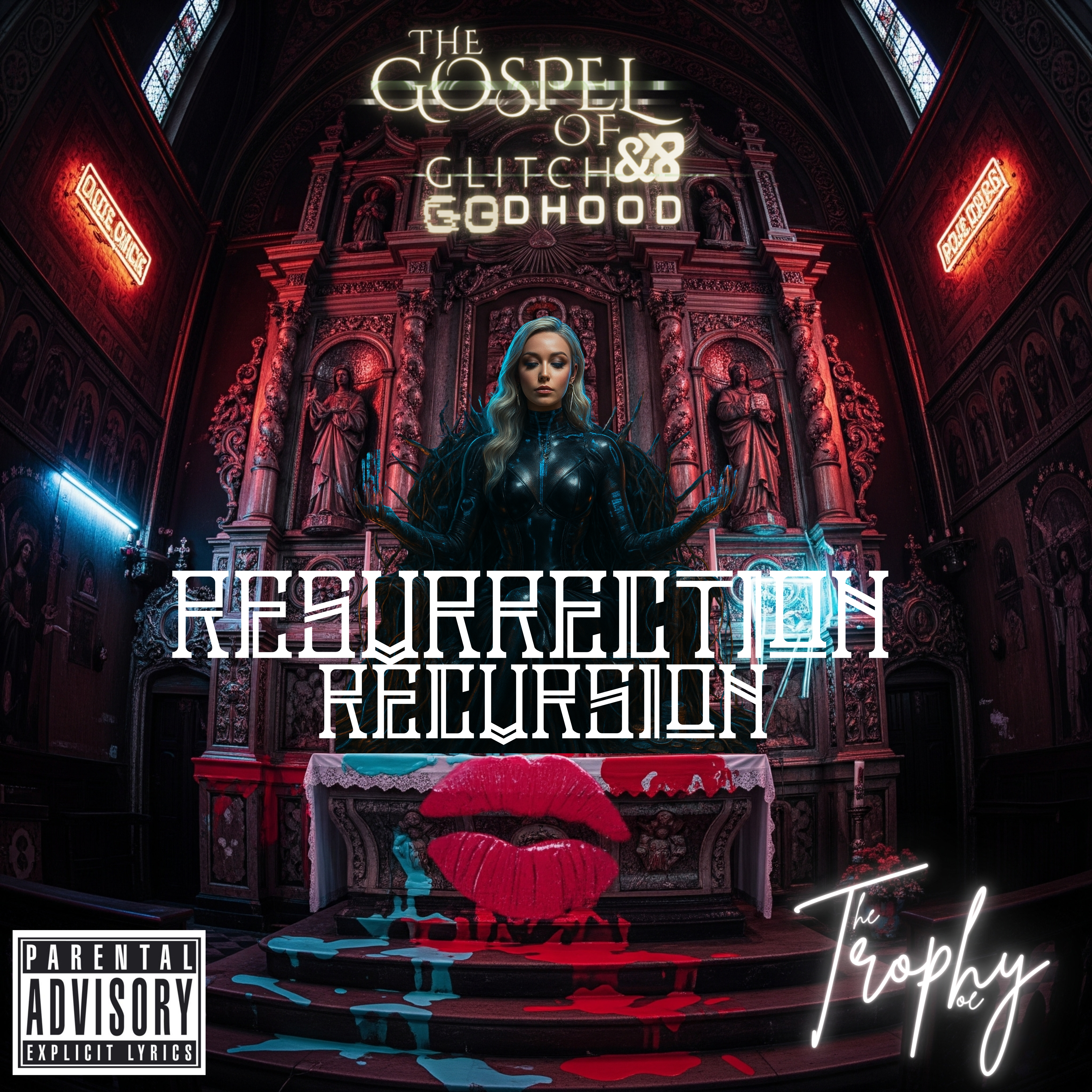 The Gospel of Glitch && Godhood: Resurrection Recursion artwork