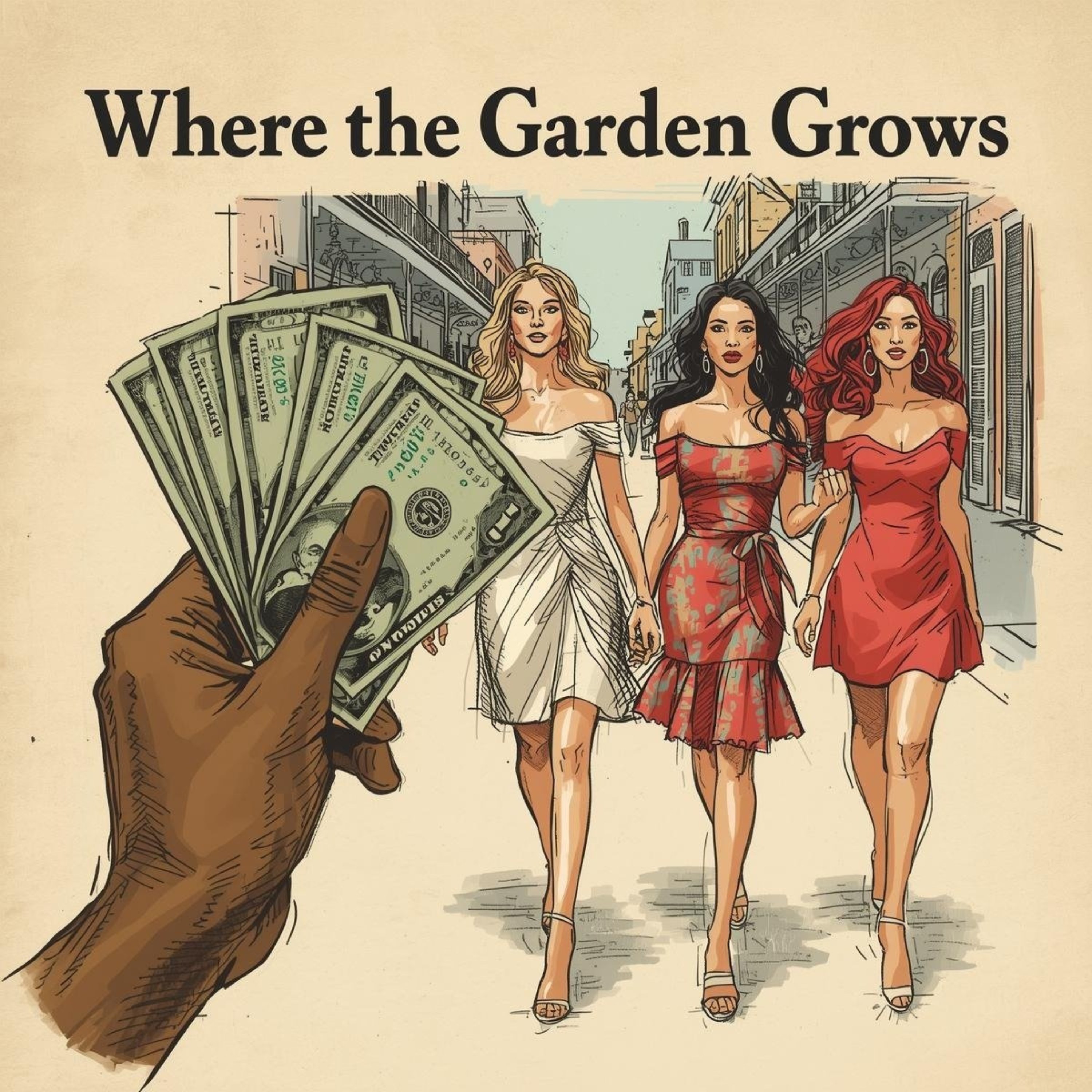 WHERE THE GARDEN GROWS artwork