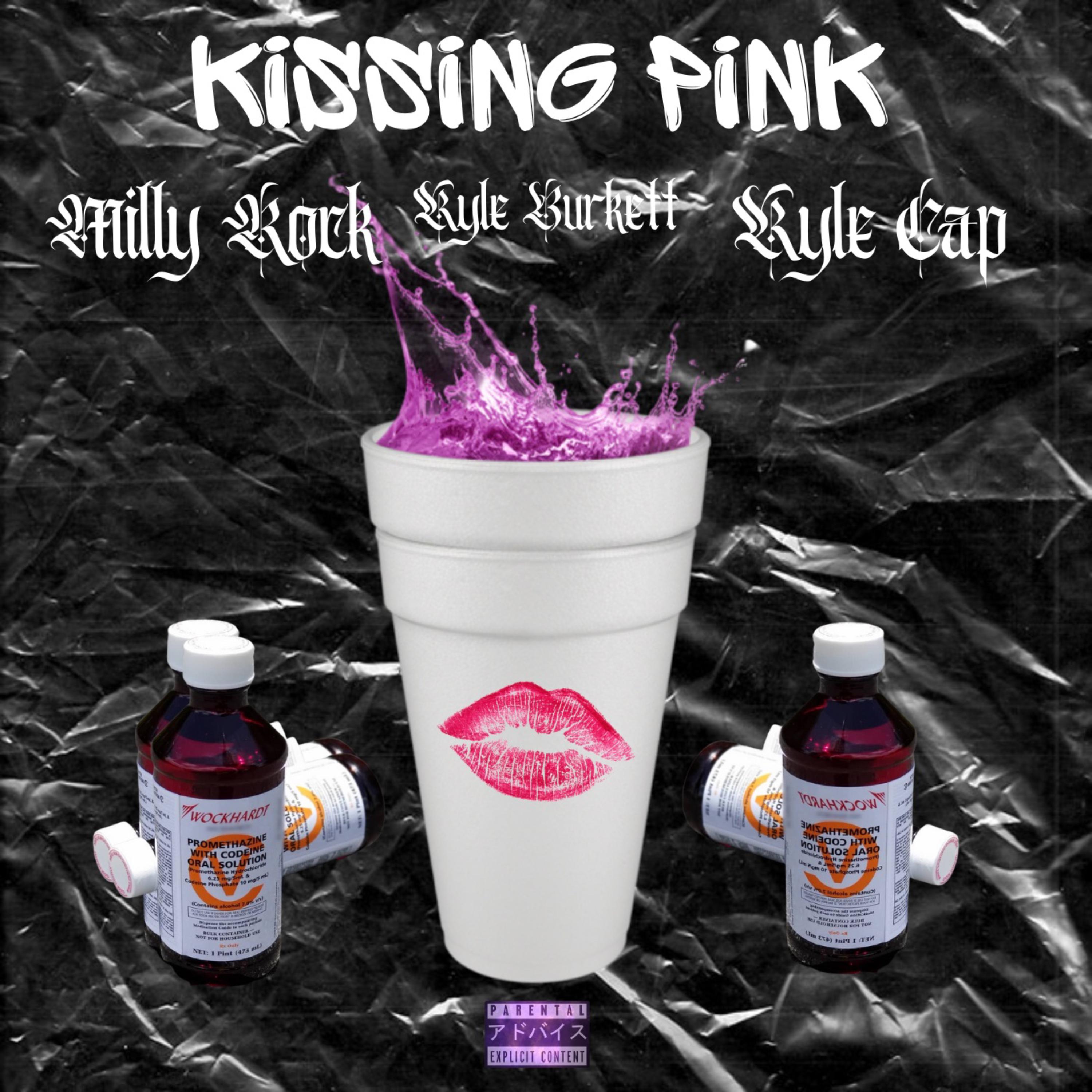 Kissing Pink by Kyle Burkett cover art