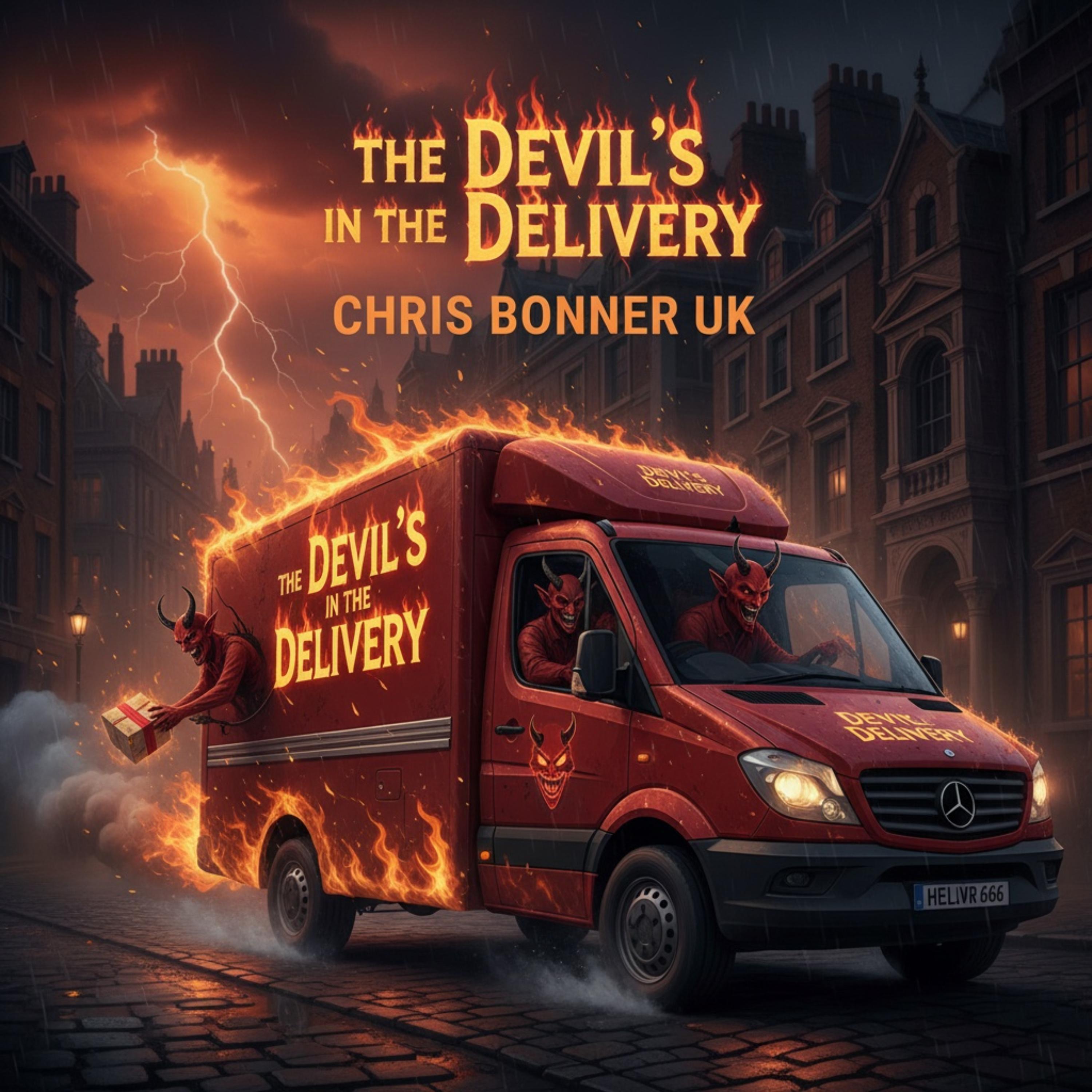 The Devil's In The Delivery by Chris Bonner UK cover art
