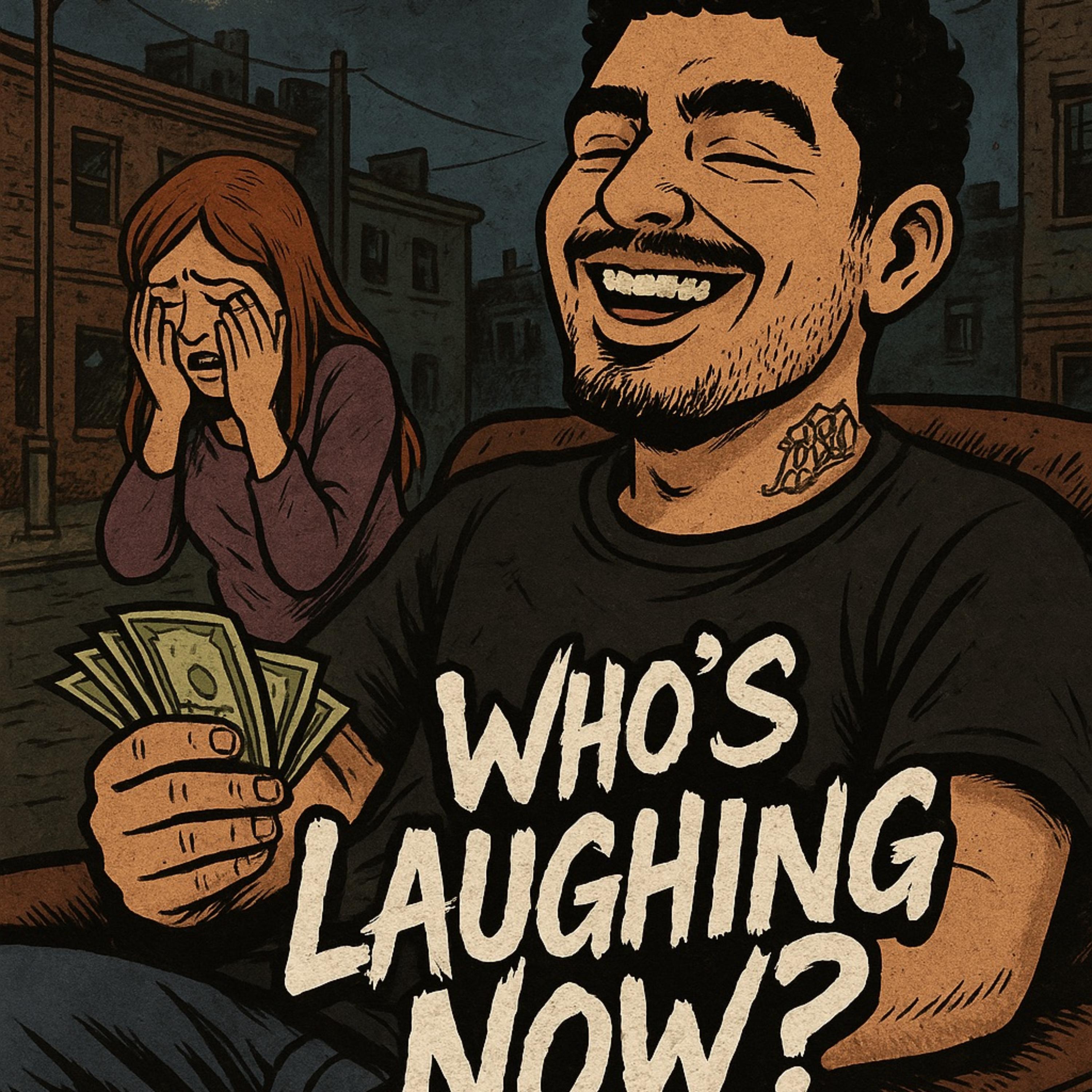Who’s Laughing Now? artwork