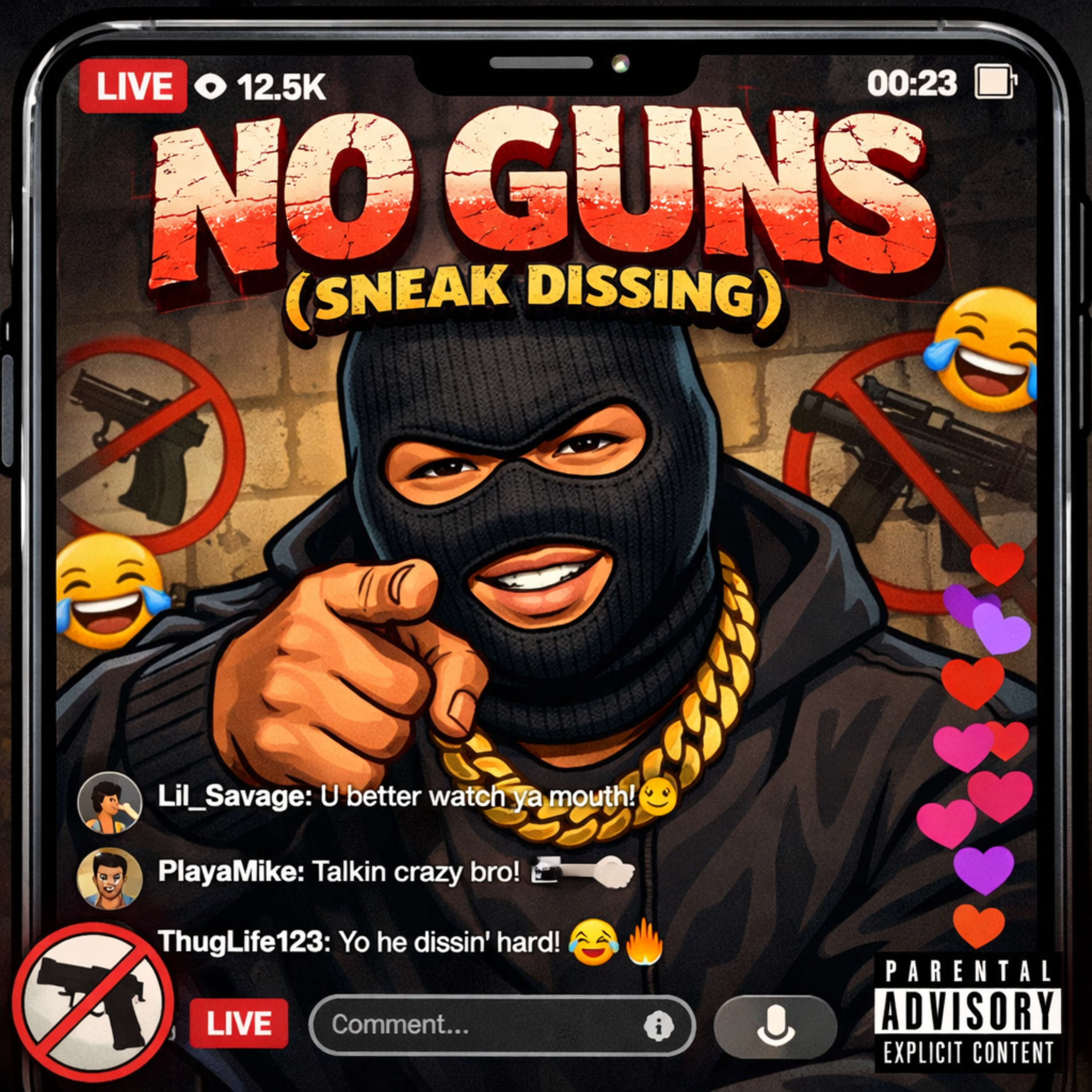 No Guns ( Sneak Dissing ) artwork