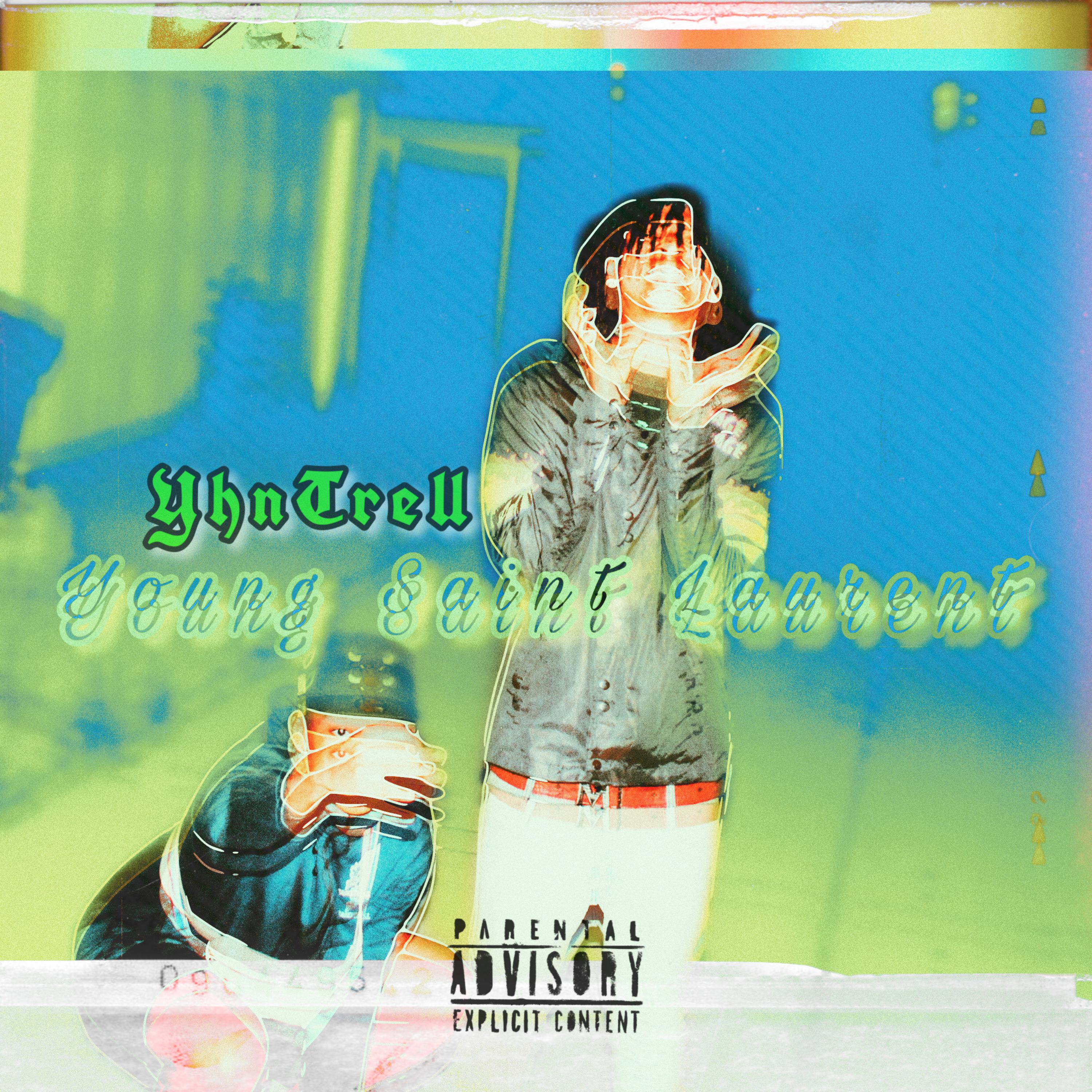 Young Saint Laurent artwork
