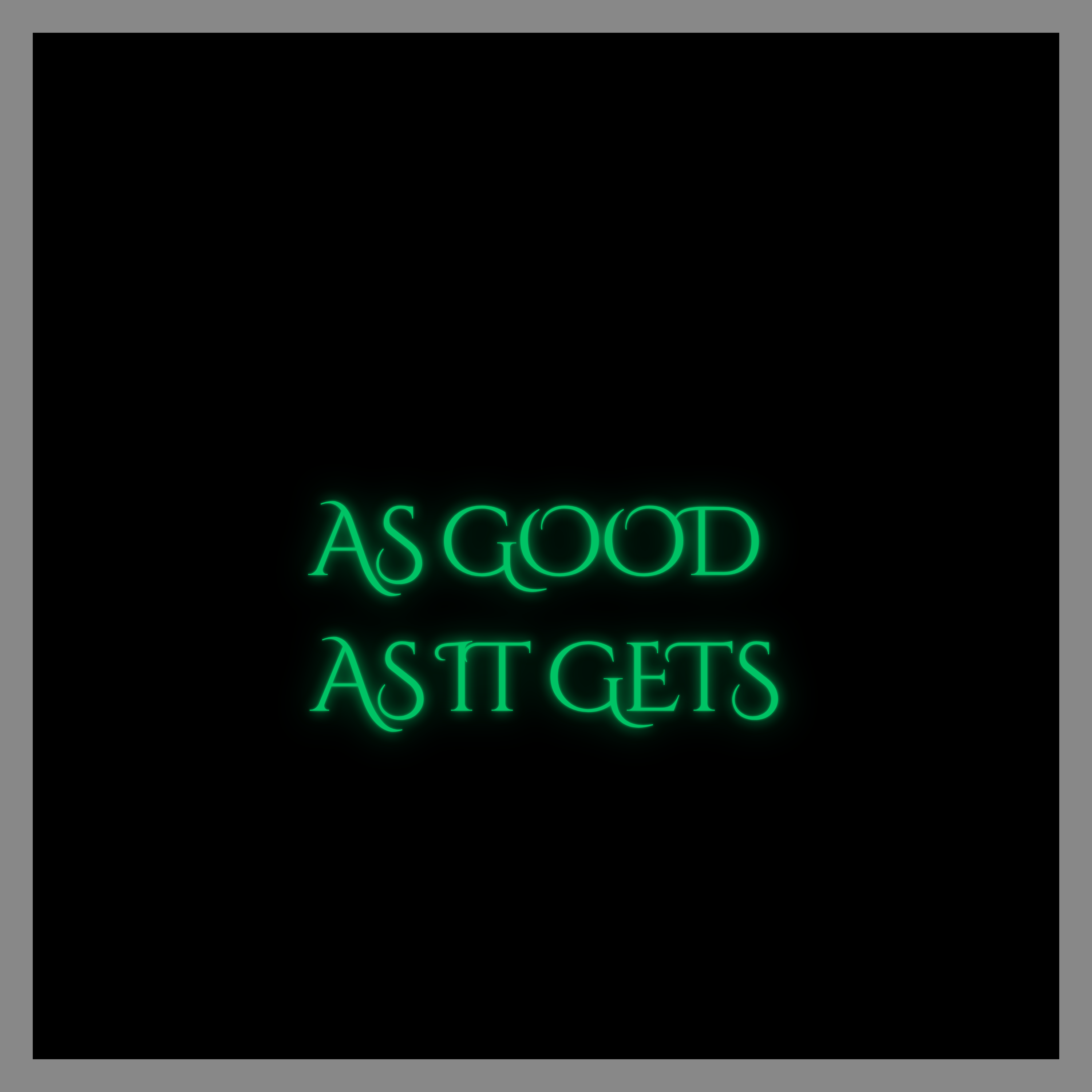 As good as it gets (nightcore) artwork