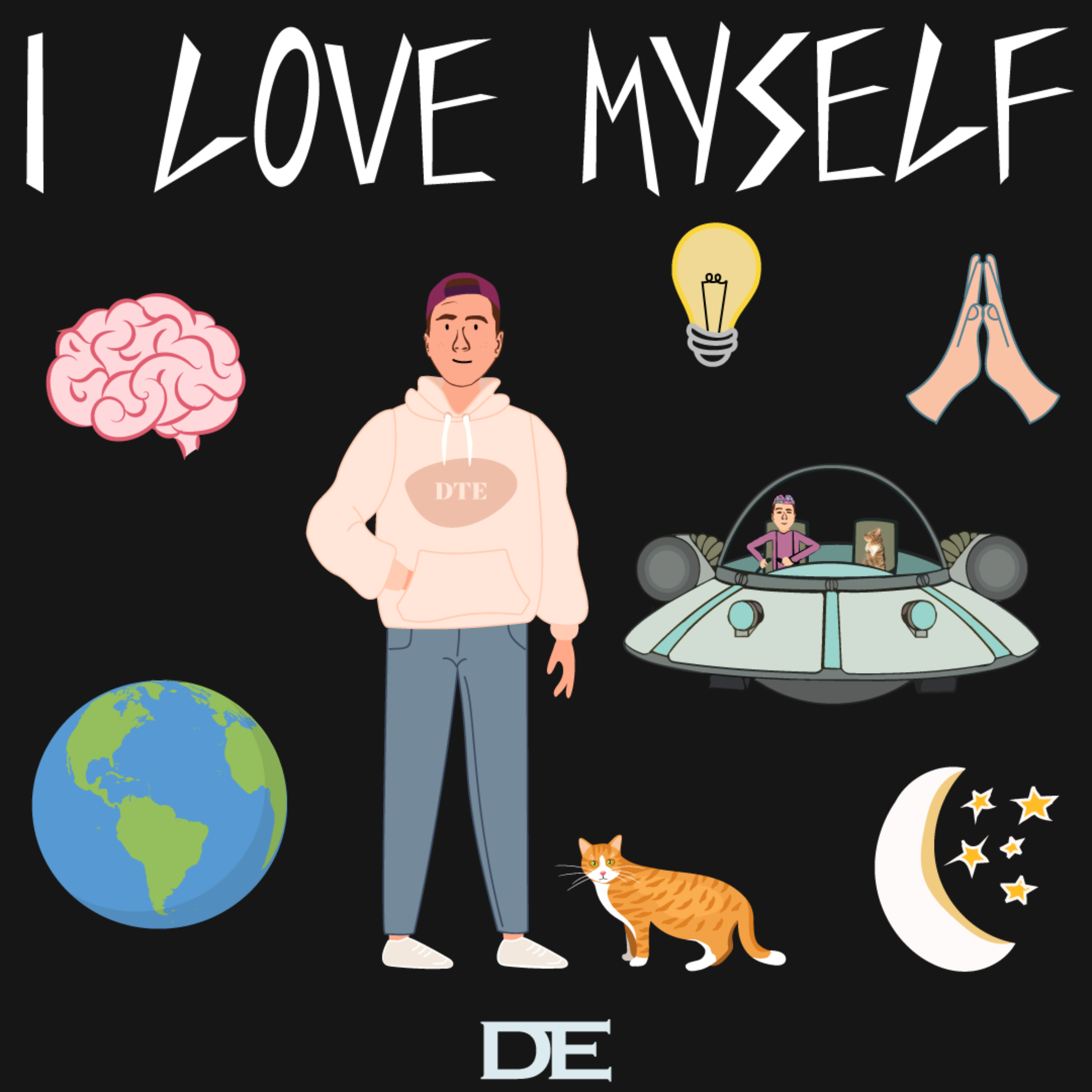 I LOVE MYSELF artwork