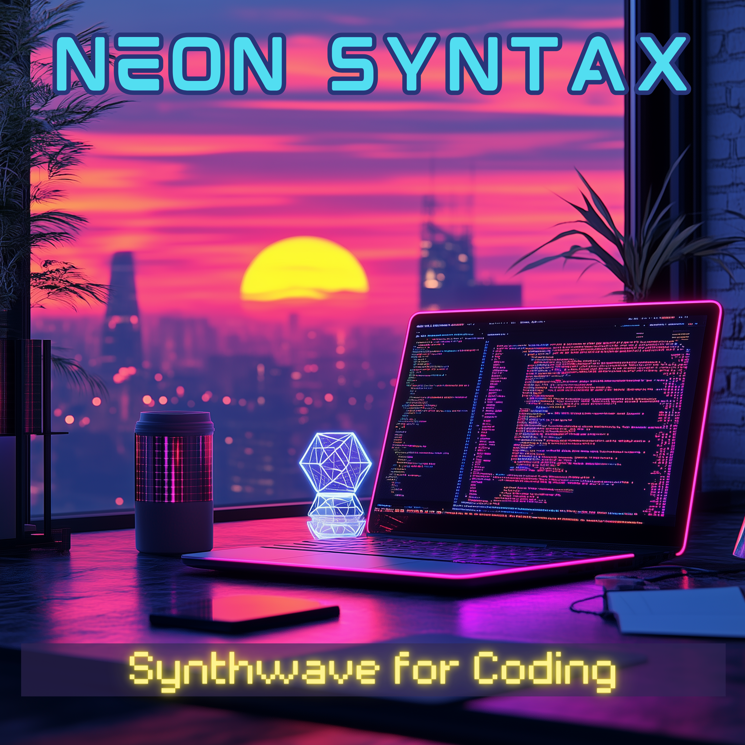 Neon Syntax: Synthwave for Coding artwork