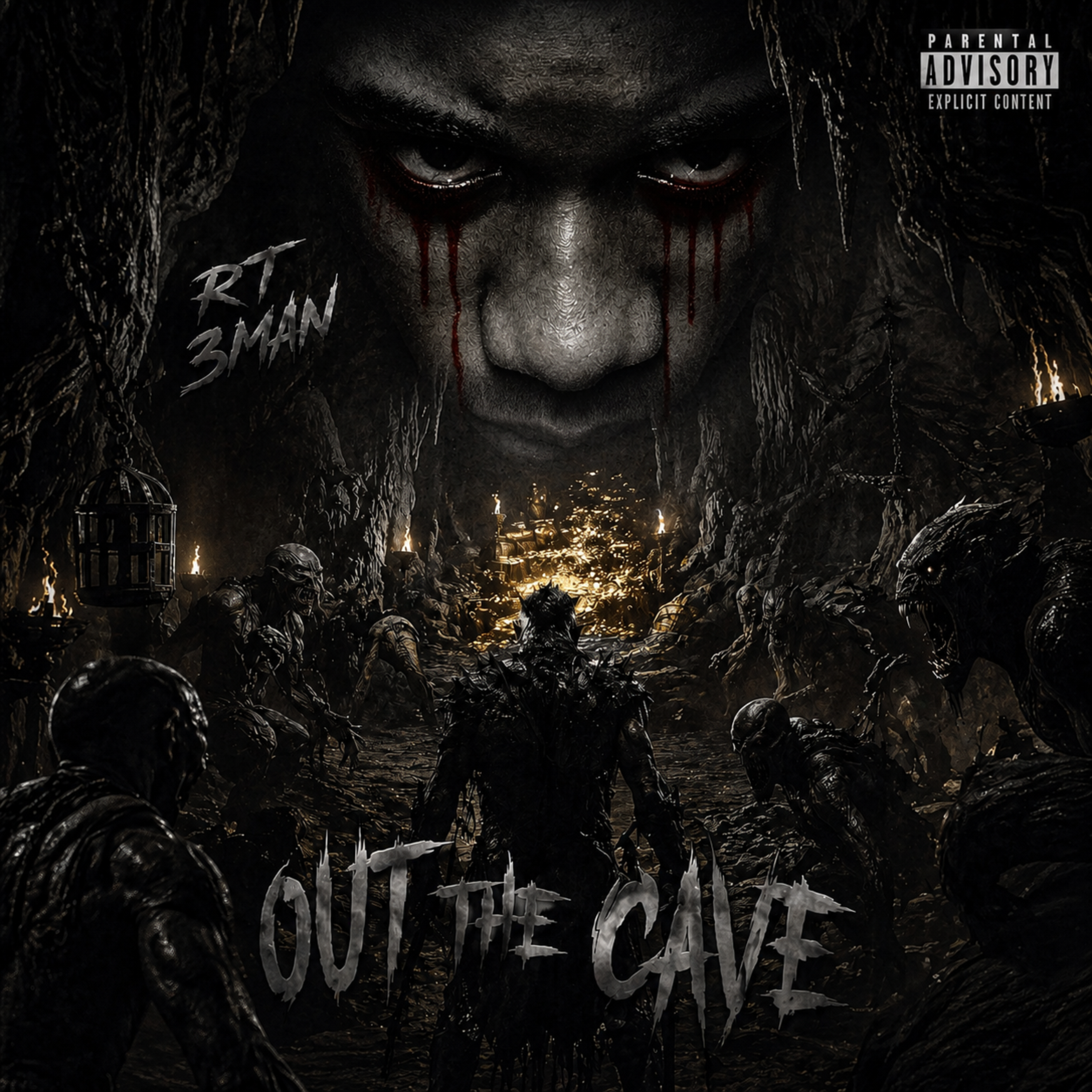 OUT THE CAVE by RT 3man cover art