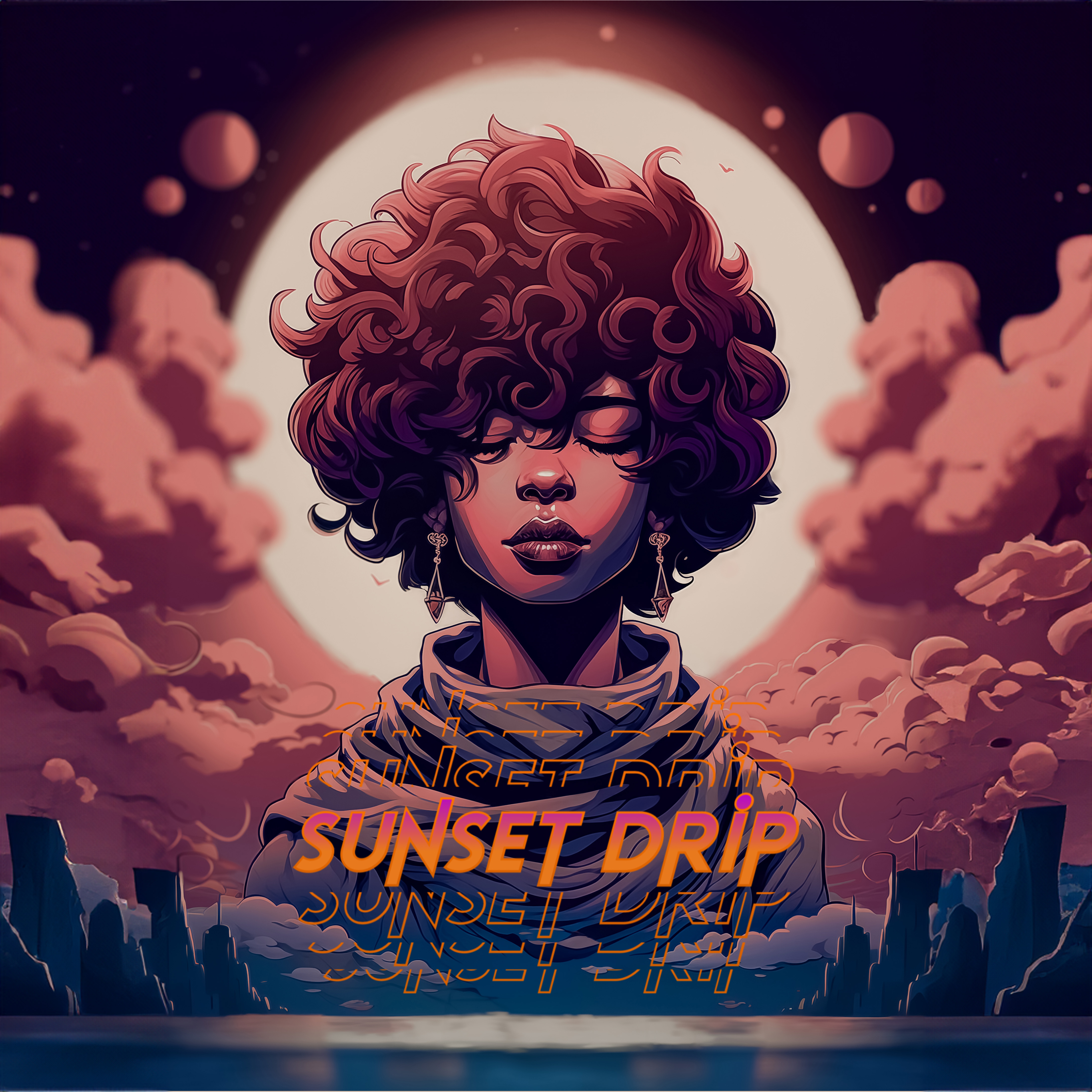 Sunset Drip artwork
