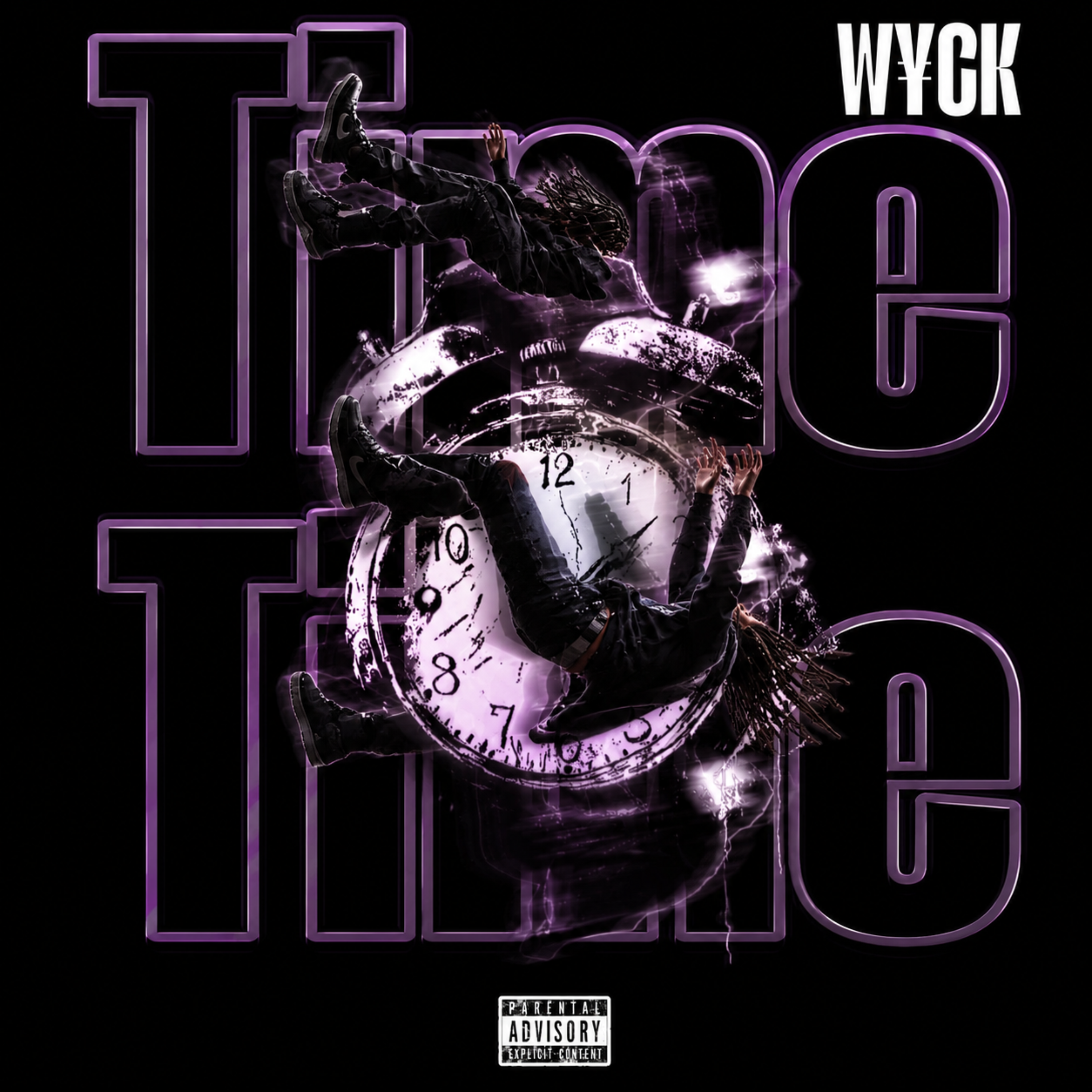 Time by W¥ck cover art