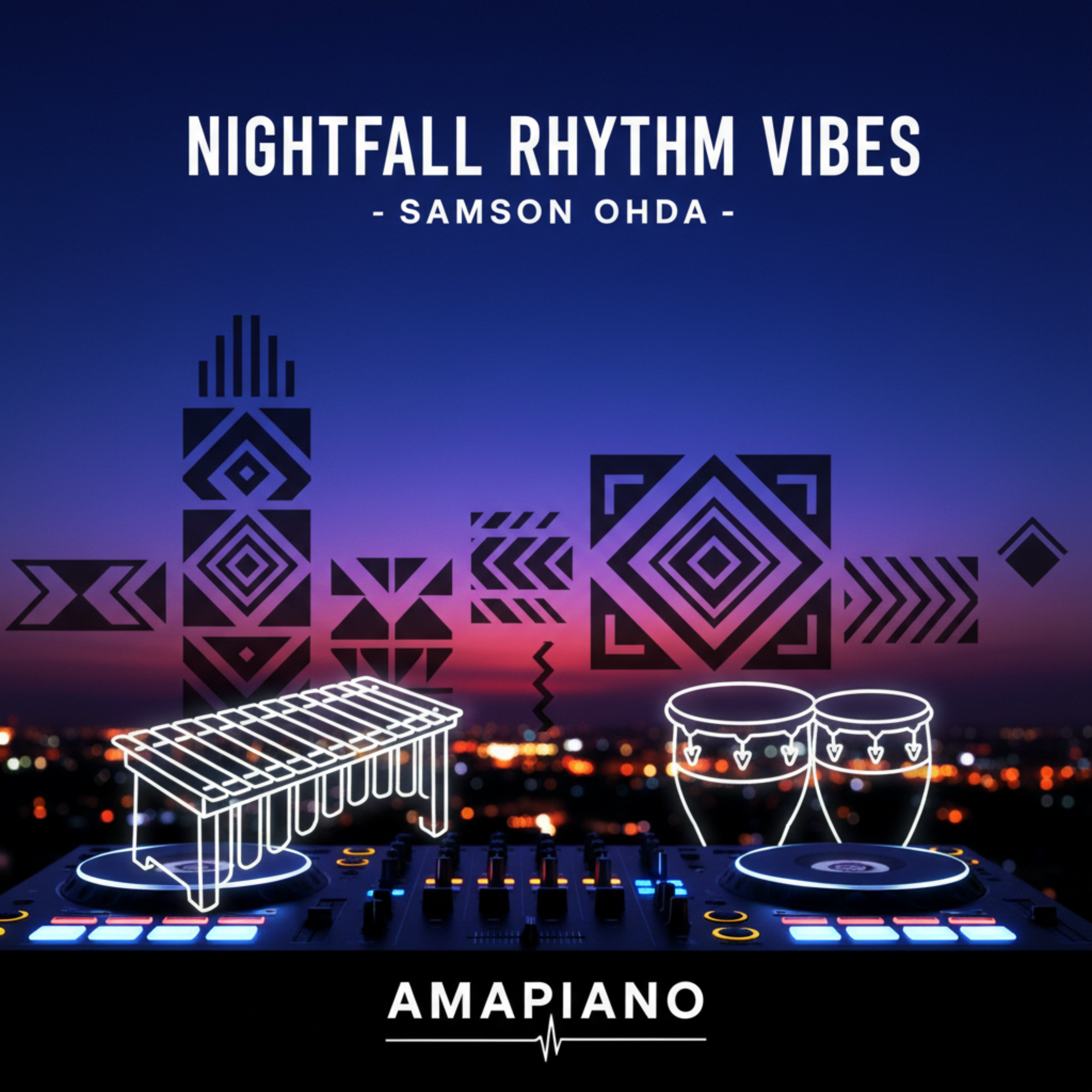 Nightfall Rhythm Vibes by Samson Ohda  cover art