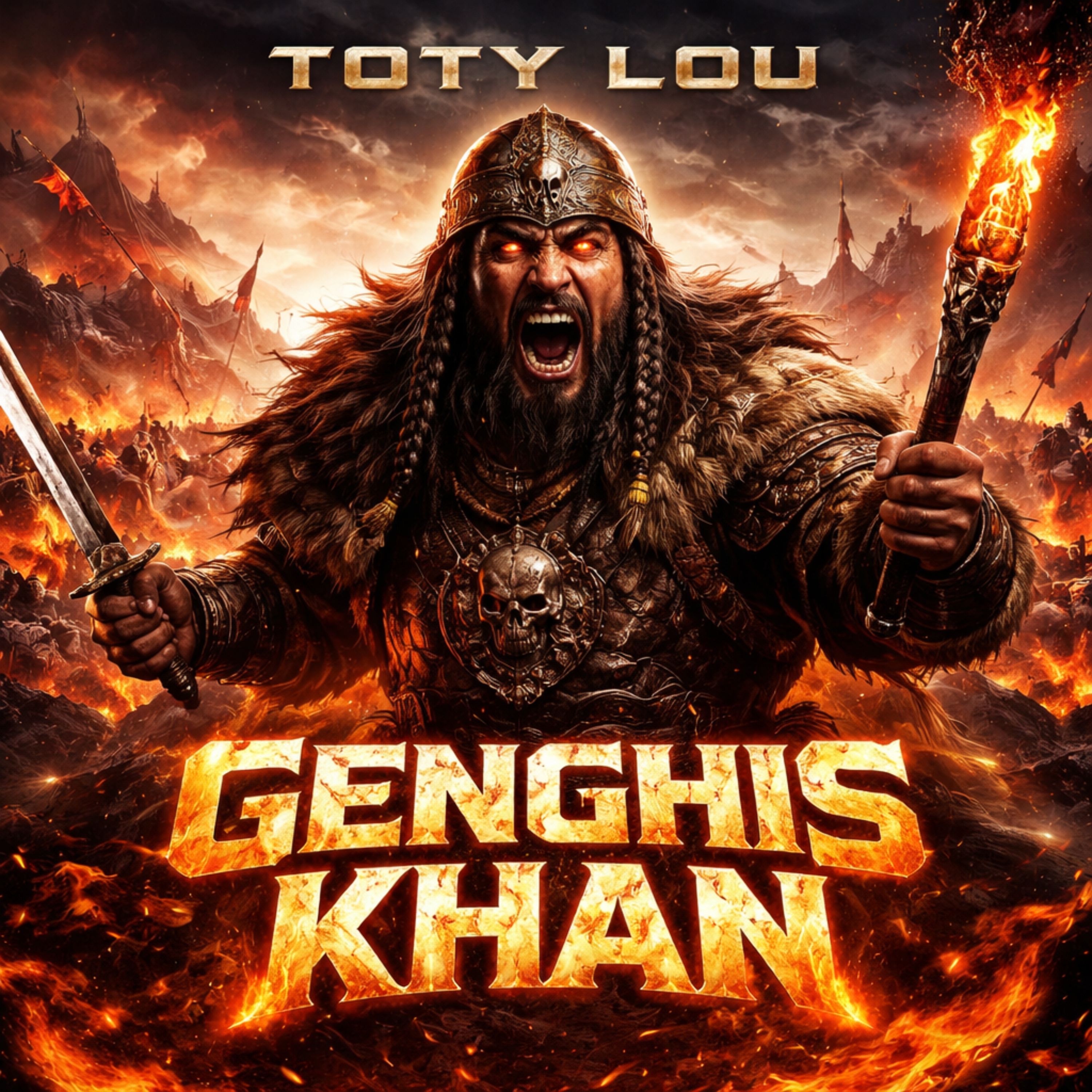 Genghis Khan artwork