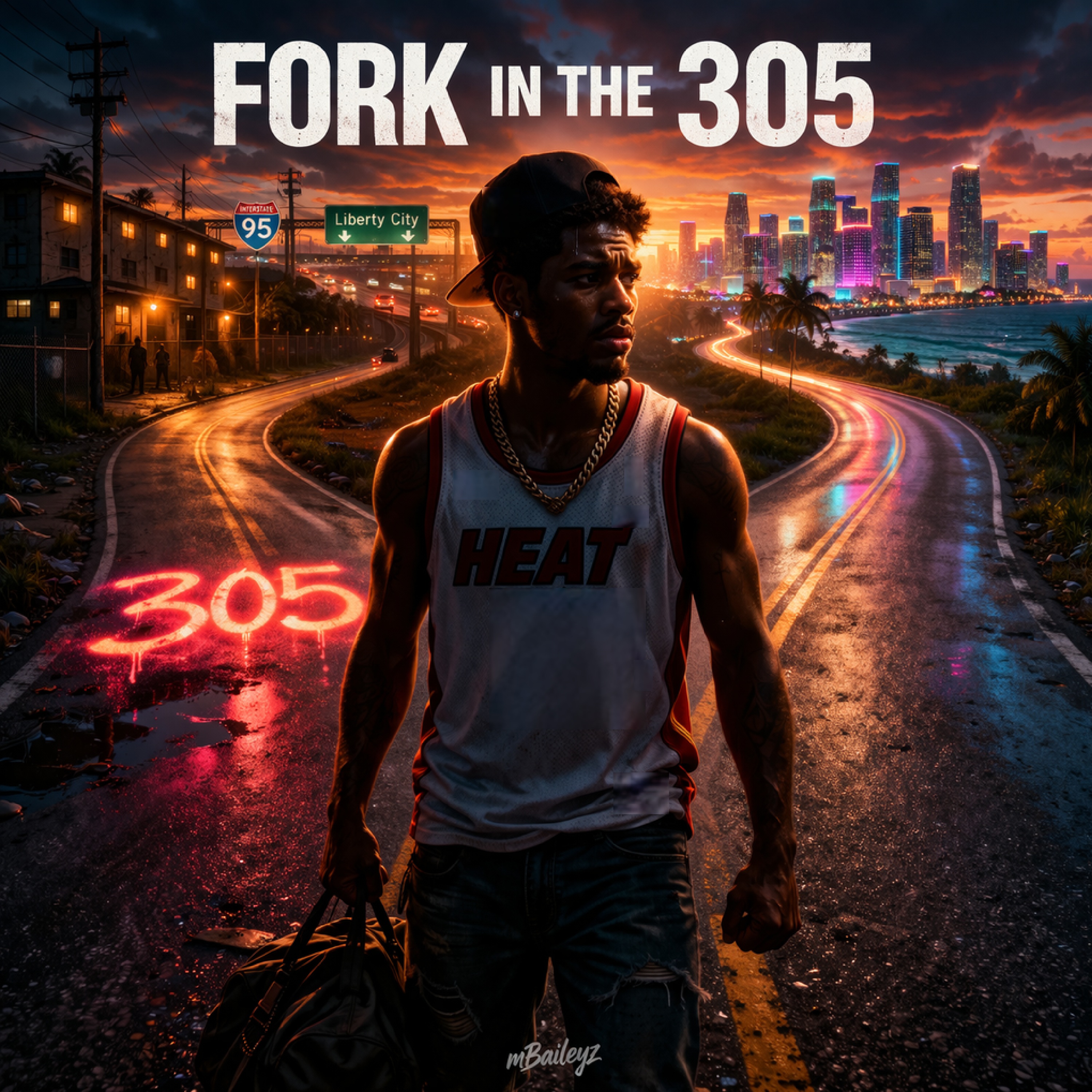 Fork in the 305 artwork