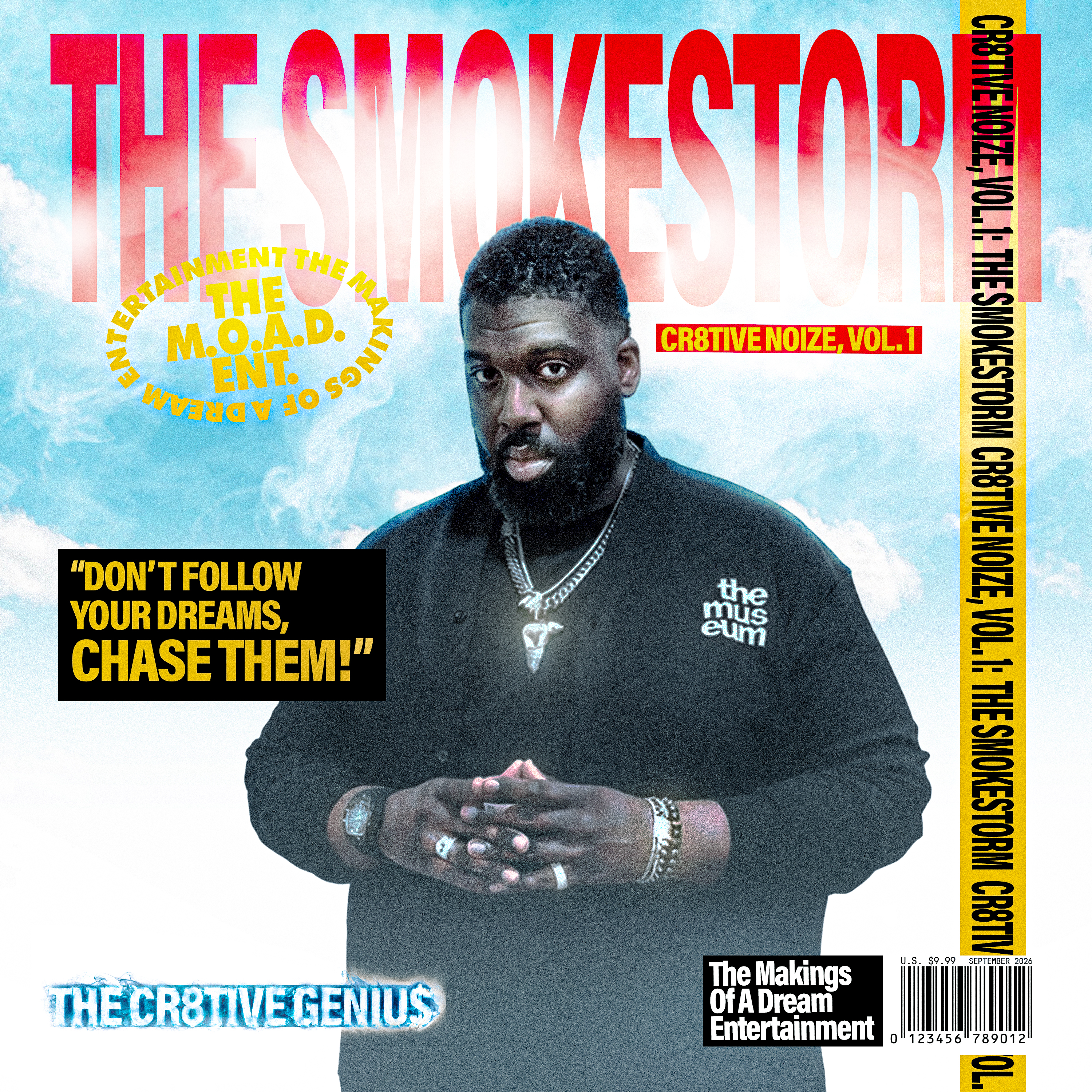 Cr8tive Noize, Vol. 1: The Smokestorm by The Cr8tive Geniu$ cover art