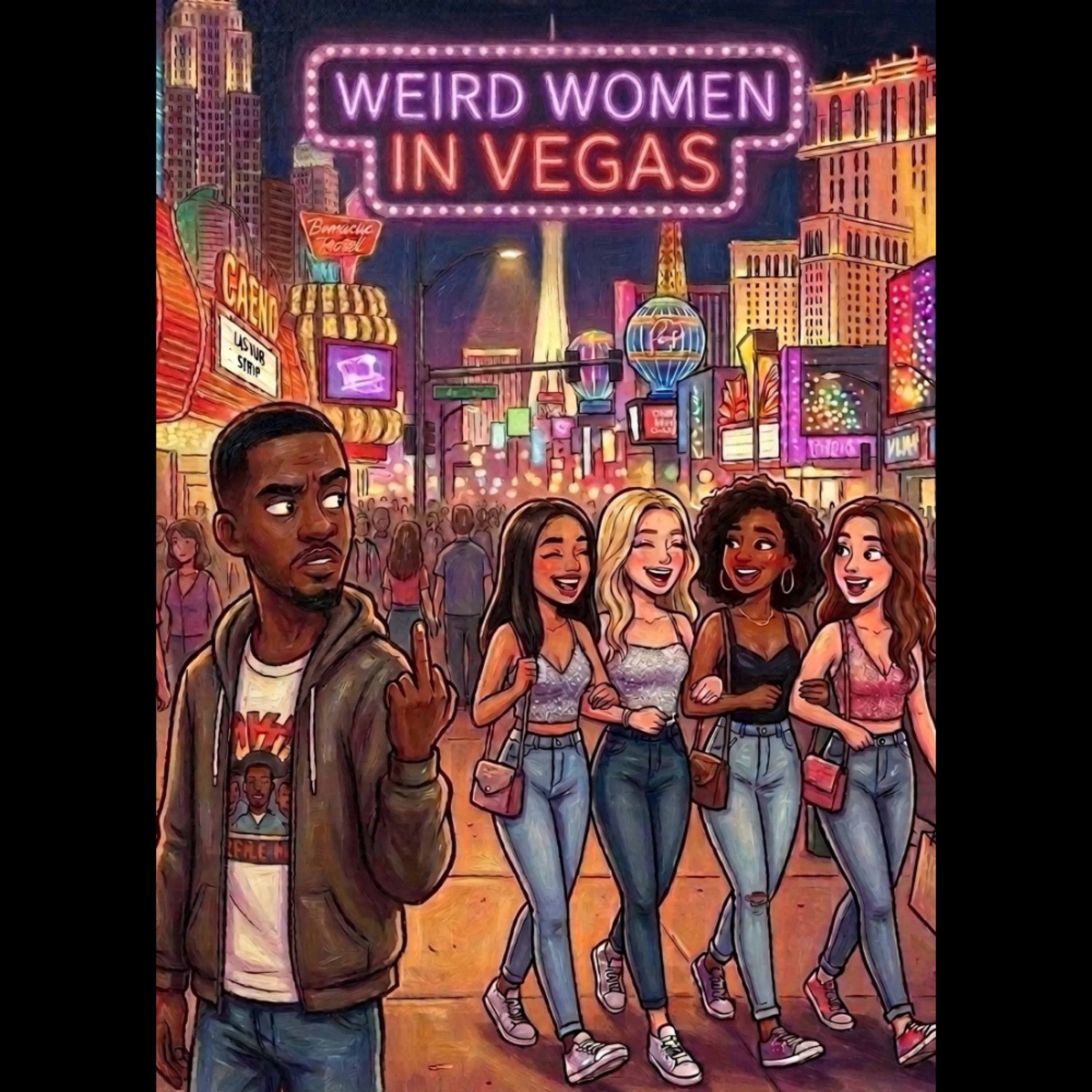 weird women in Vegas by music X cover art