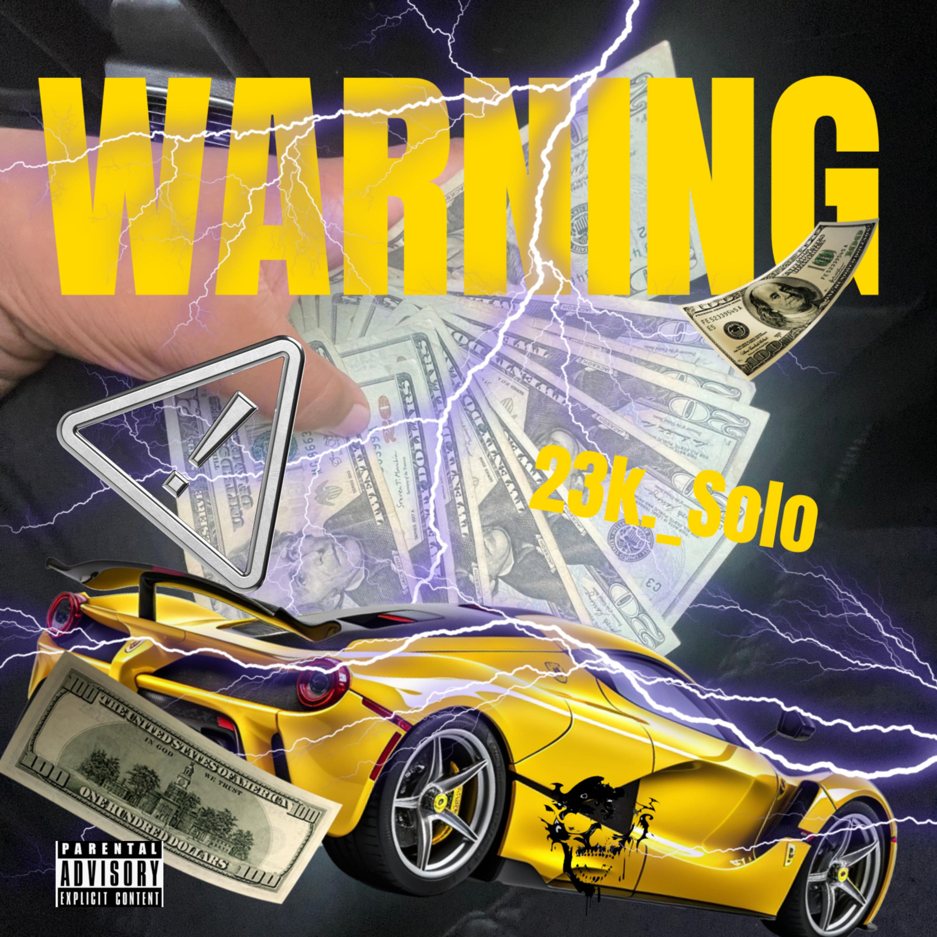 WARNING (NANA) by 23k._Solo cover art