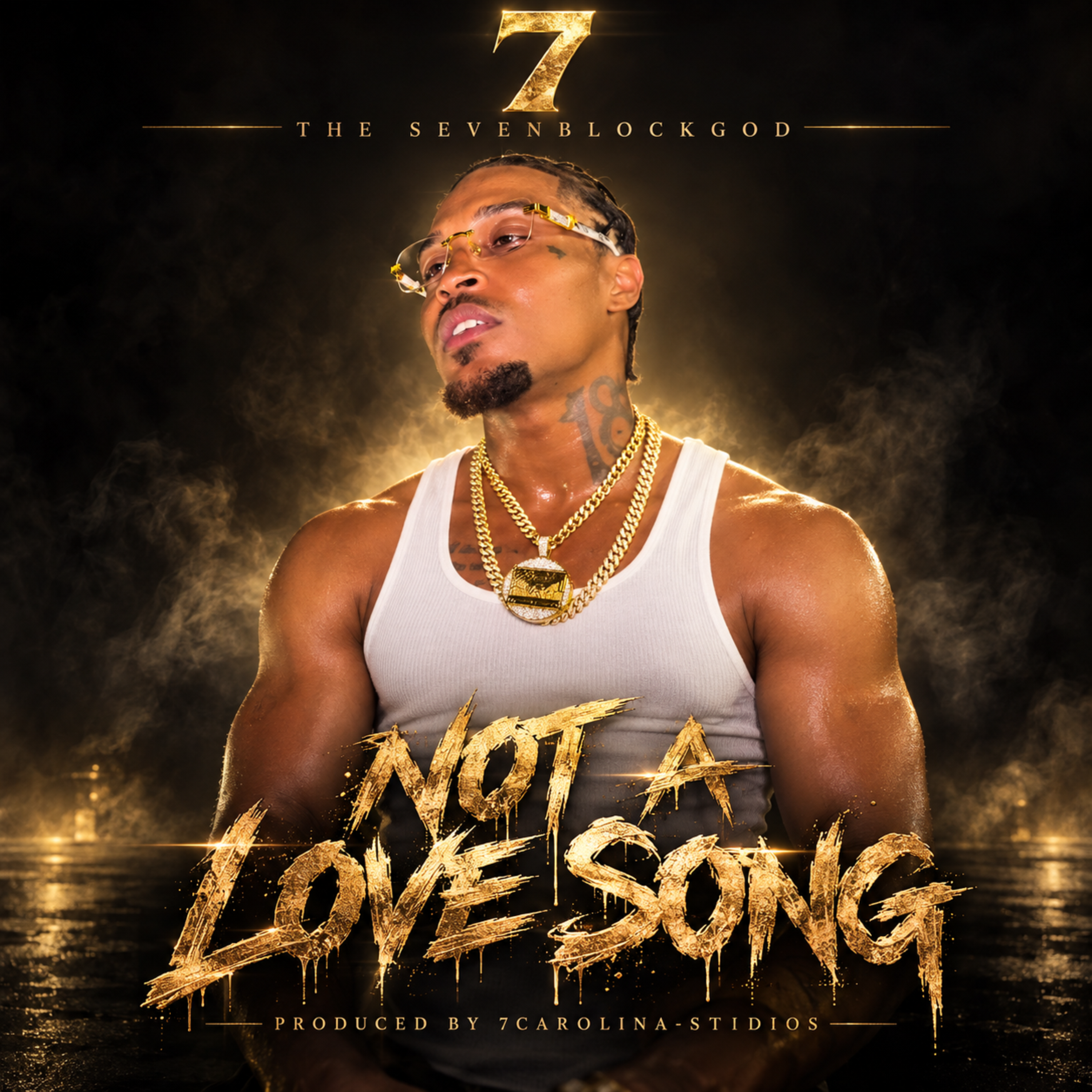 NOT A LOVE SONG. by 7 THE SEVENBLOCKGOD cover art