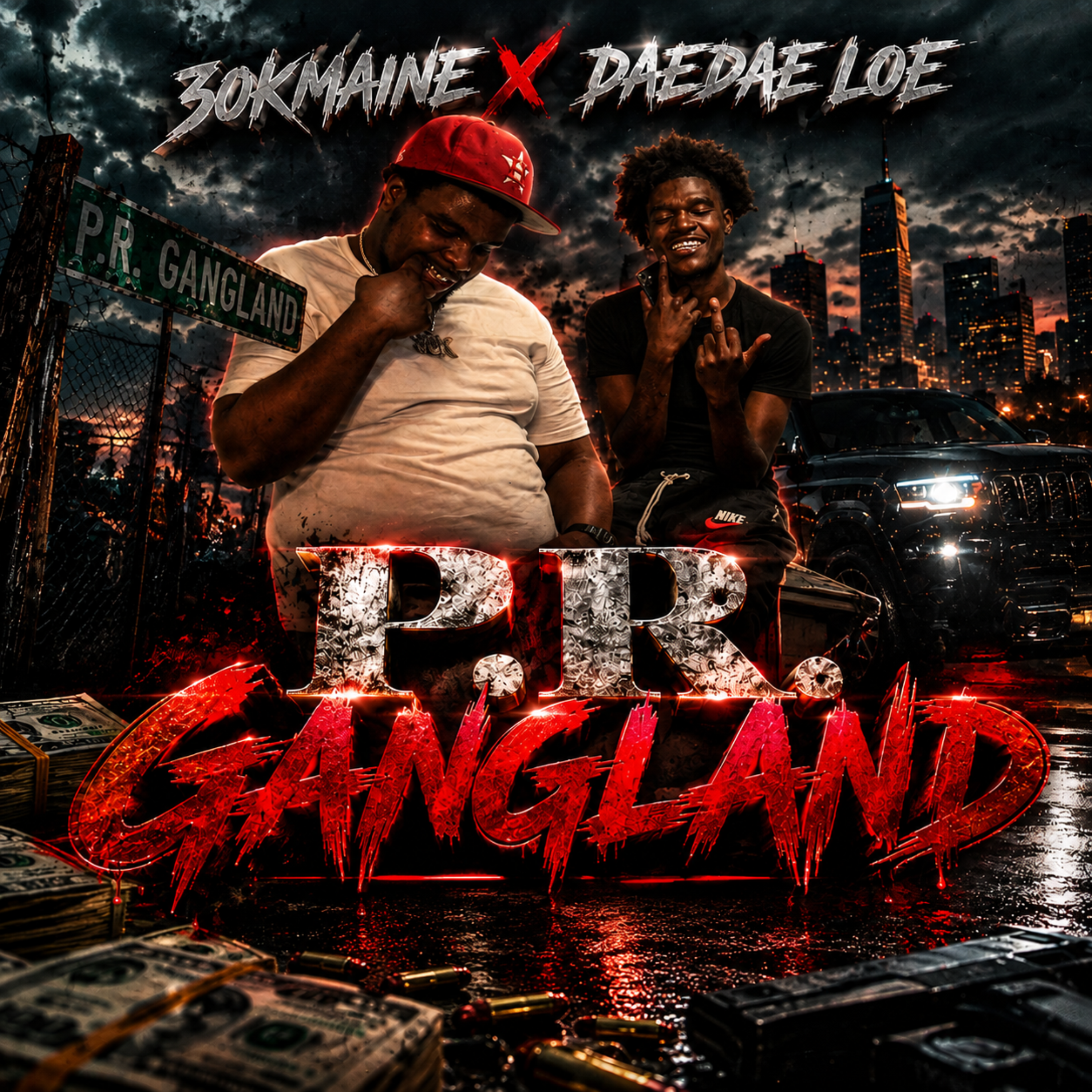 P.R Gangland by 30kMaine cover art