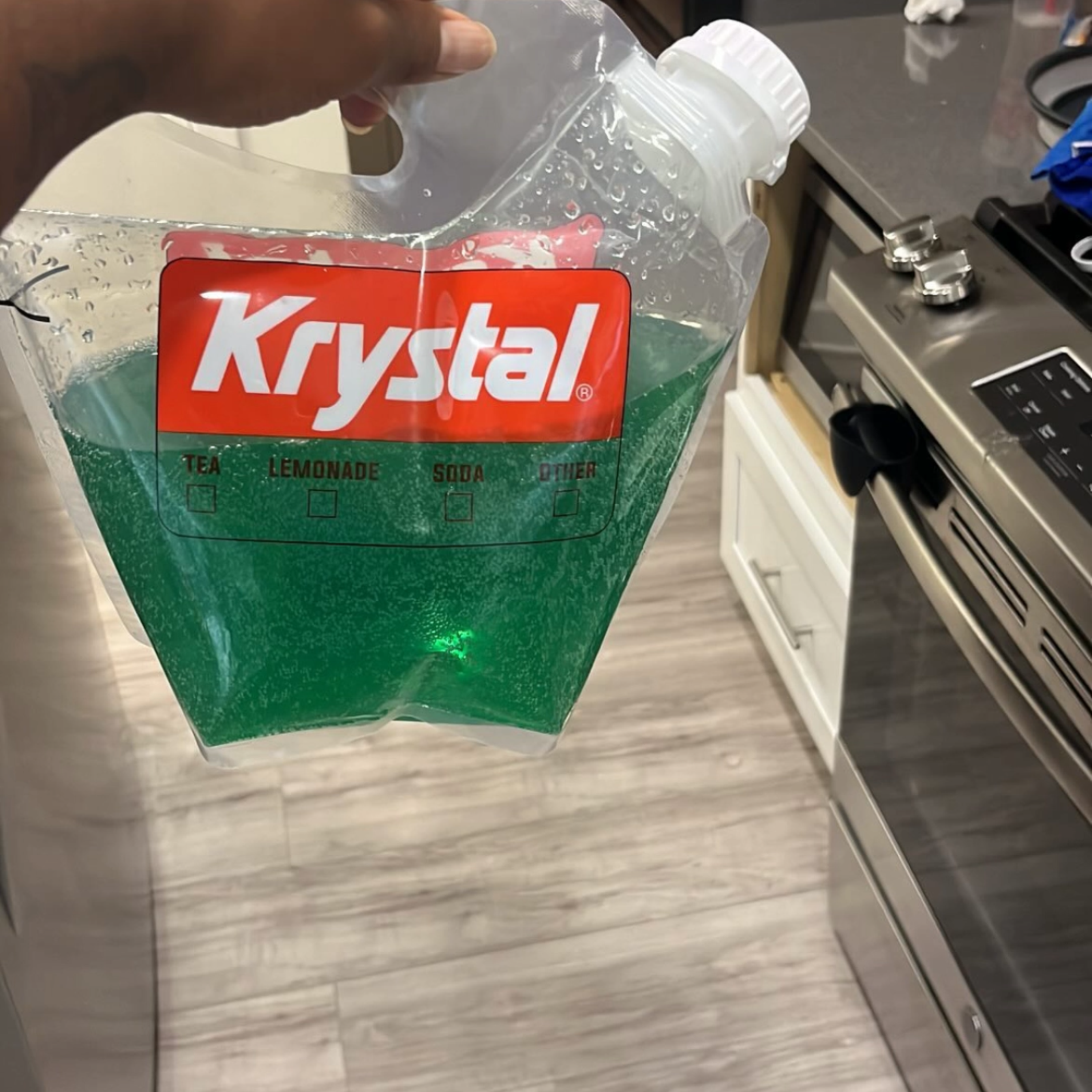 Soda spill artwork