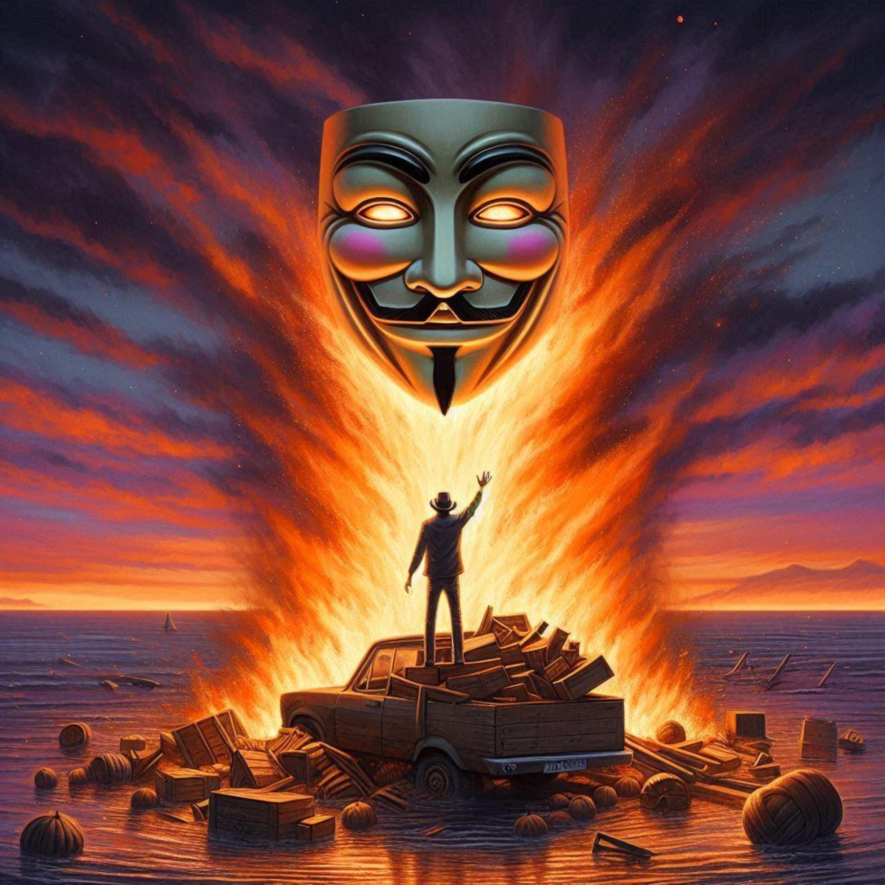 Bonfire in the Sky artwork