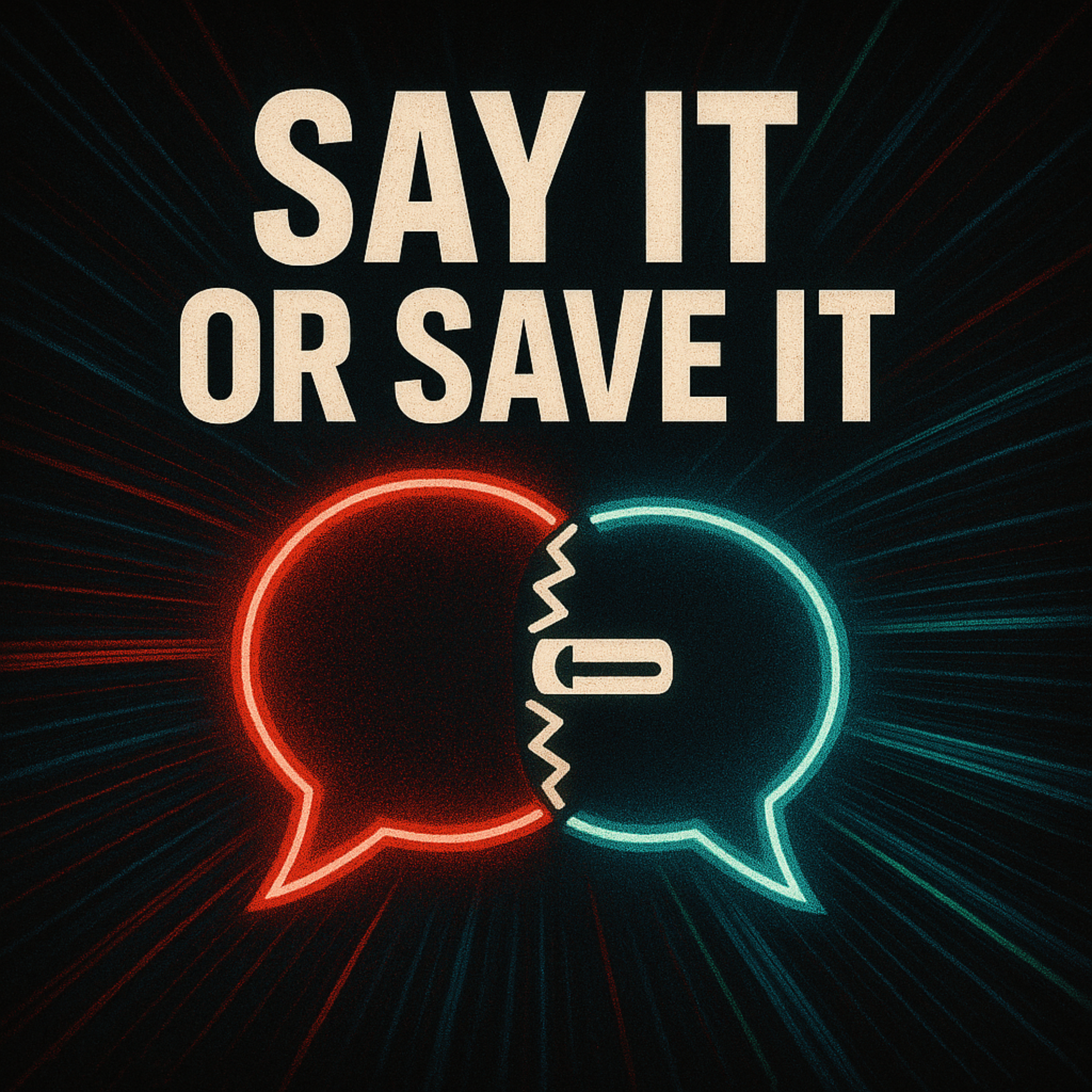 Say It Or Save It artwork