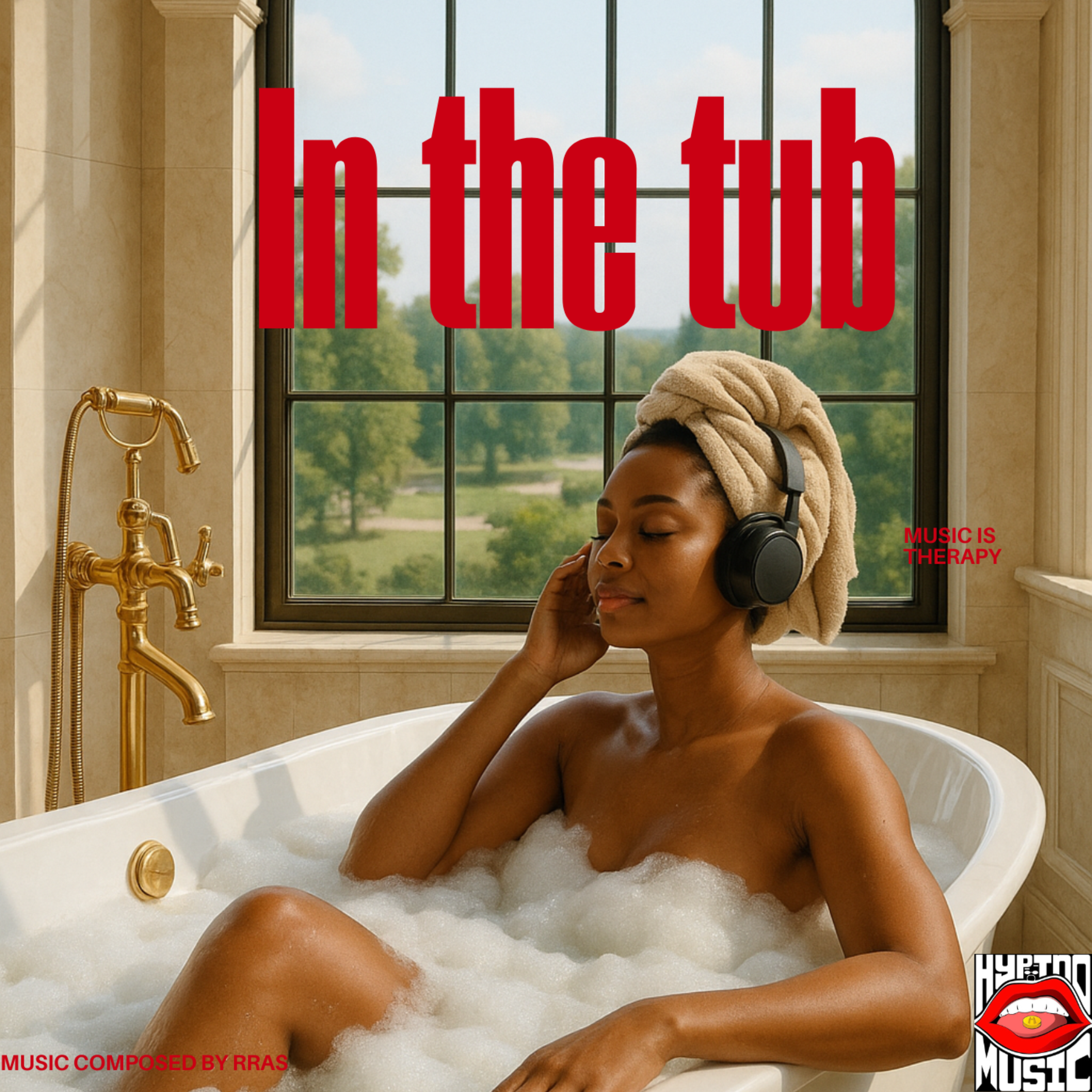 In the tub artwork