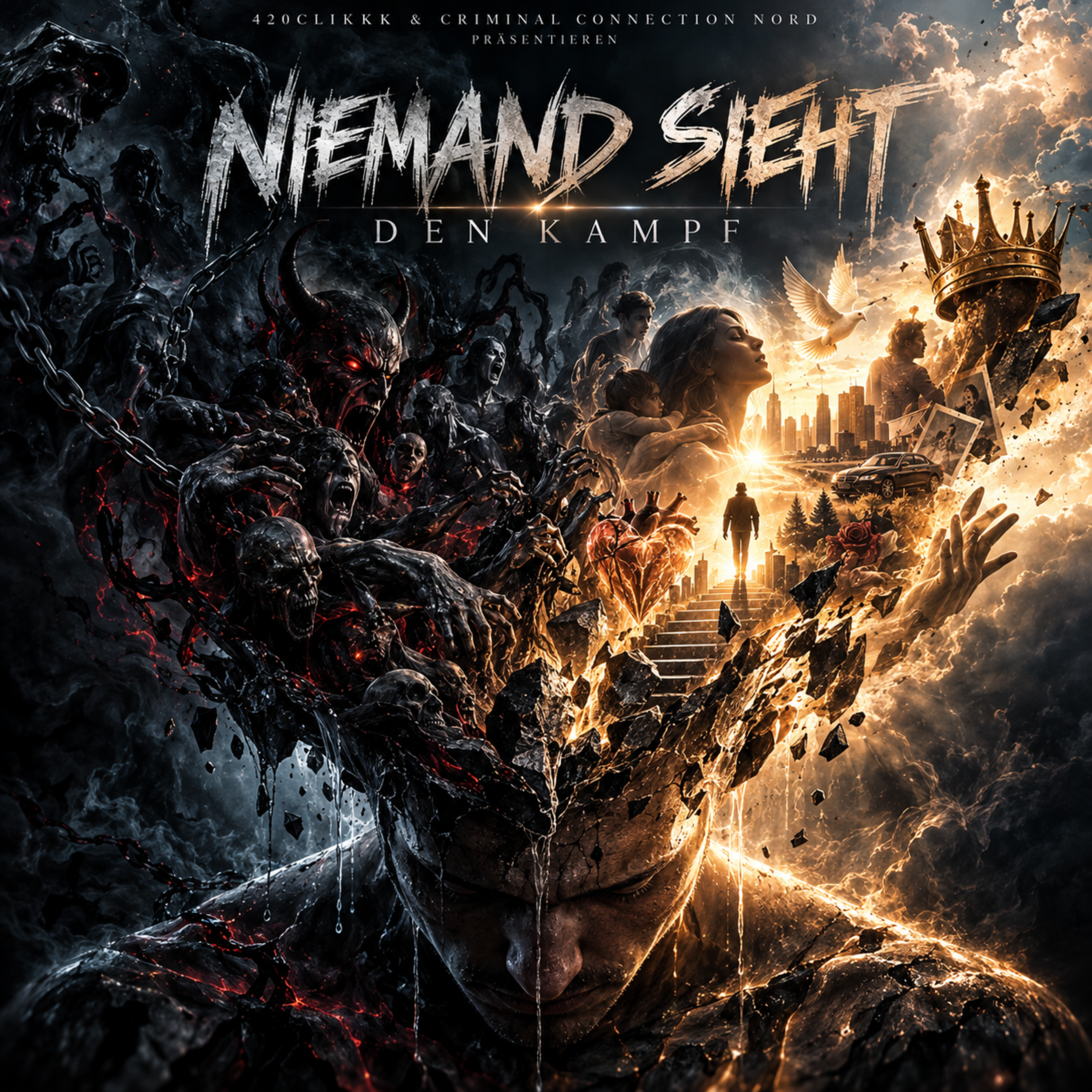 Niemand sieht den Kampf by A.K.A.R.420 cover art
