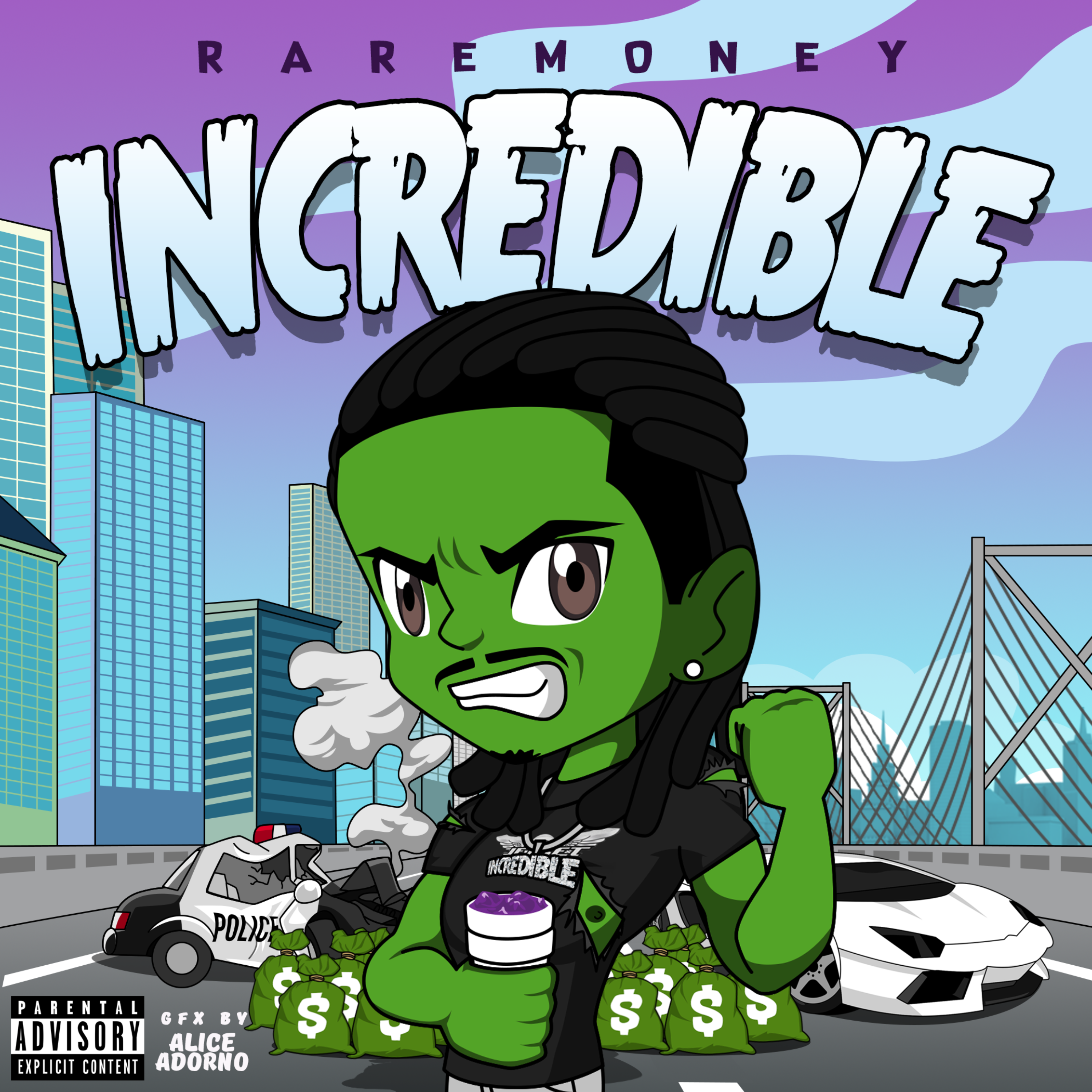 INCREDIBLE by RareMoney cover art