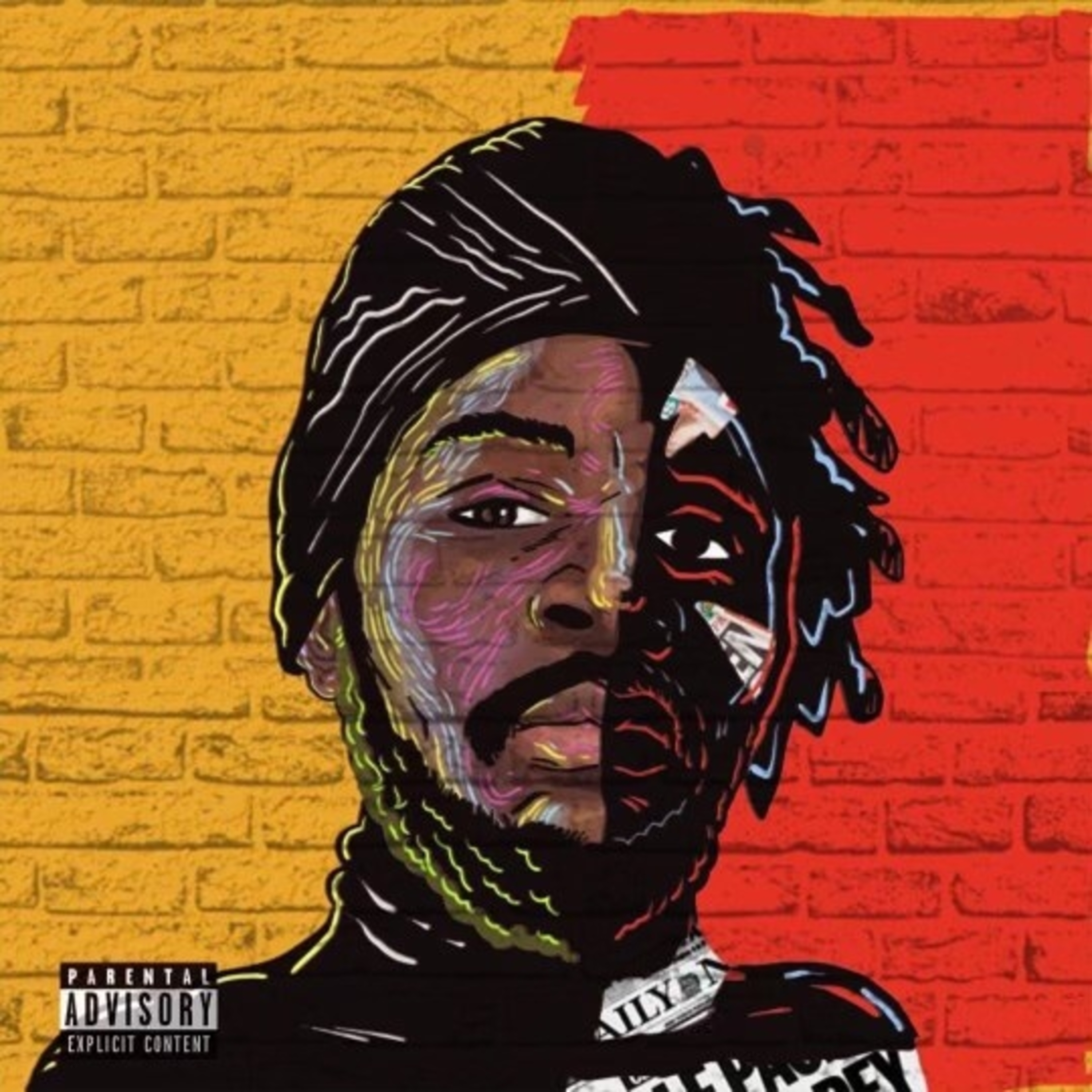 Blacc Mel Not Black Male artwork