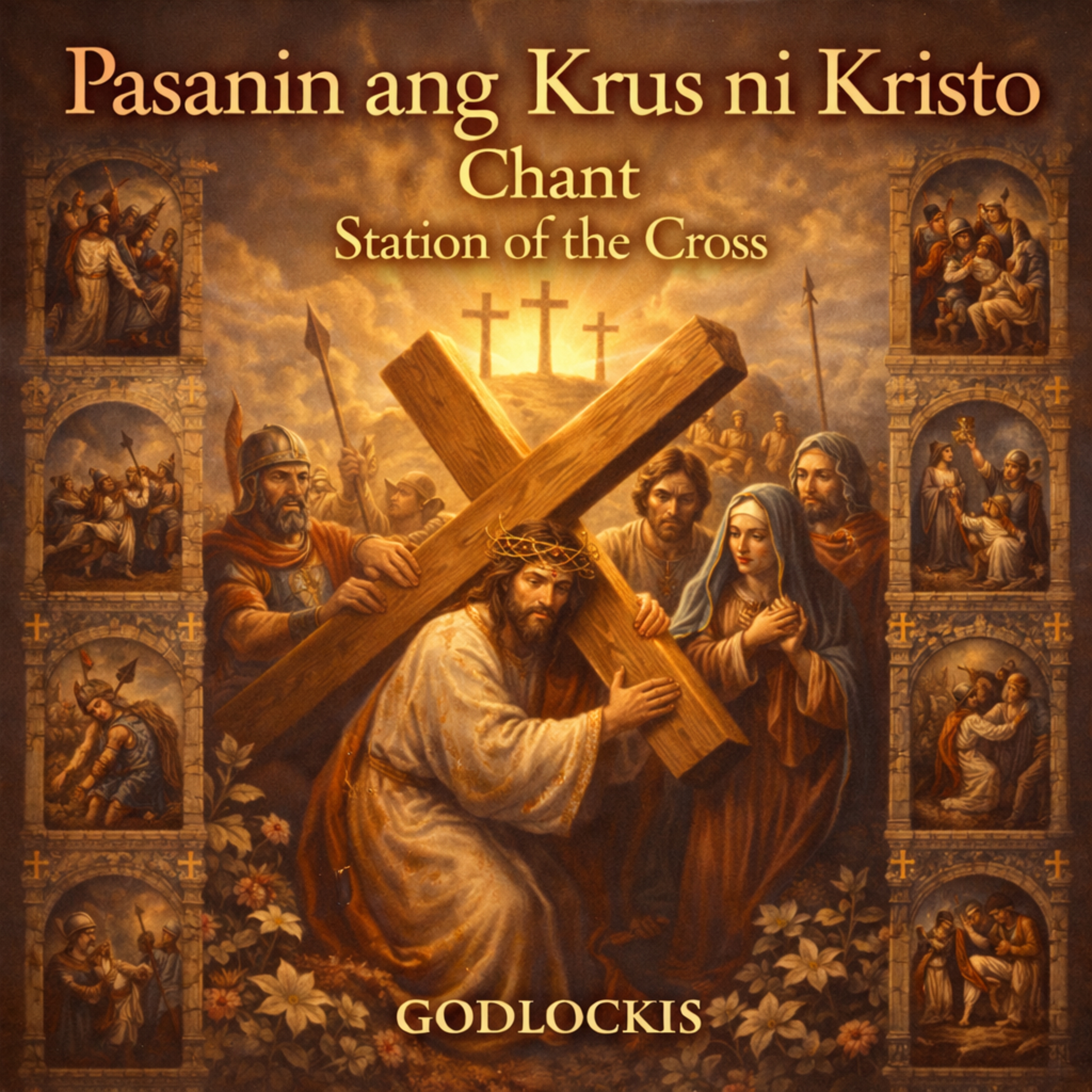 Pasanin ang Krus ni Kristo Chant artwork