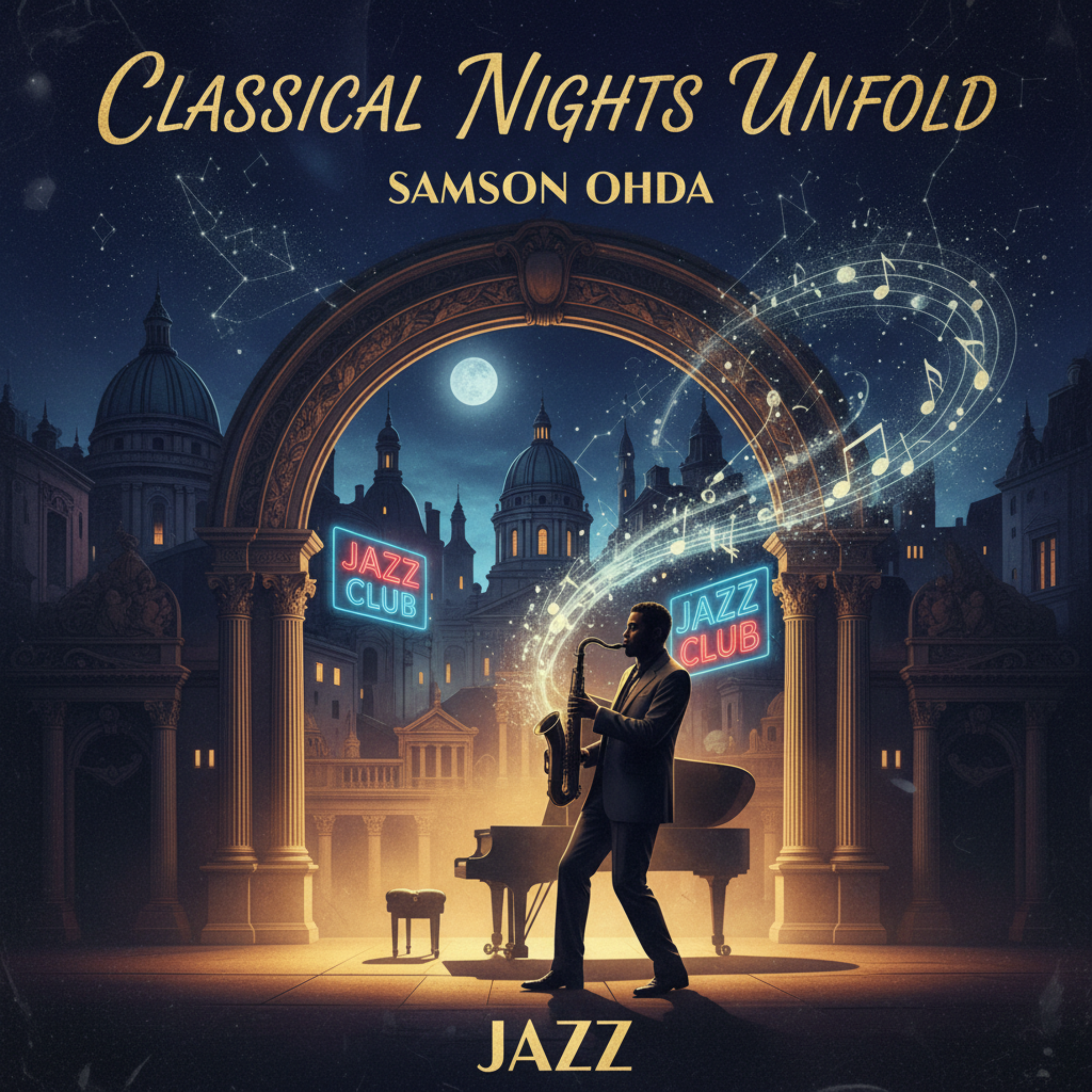 Classical Nights Unfold by Samson Ohda  cover art