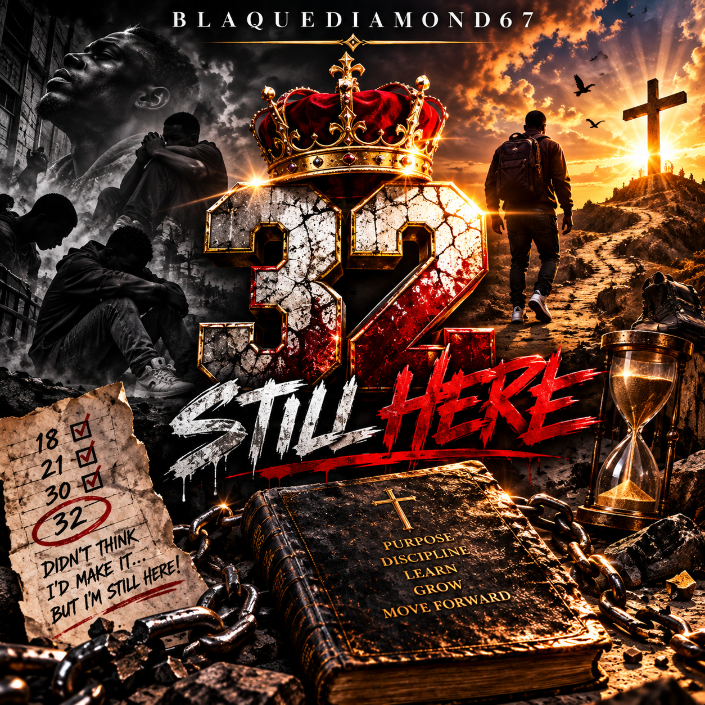 32 (STILL HERE) by Blaquediamond67 cover art