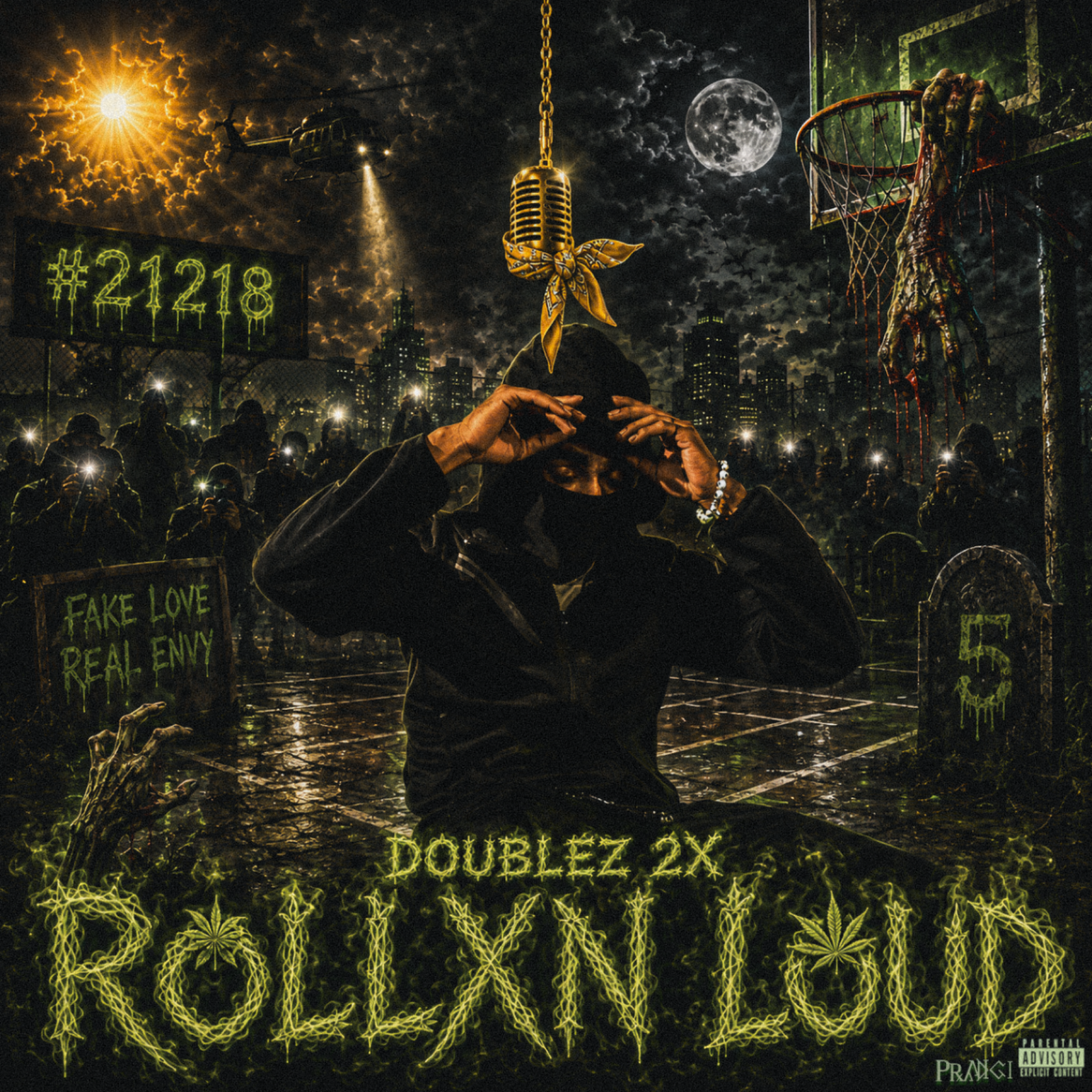 Rollxn Loud by Doublez 2x cover art